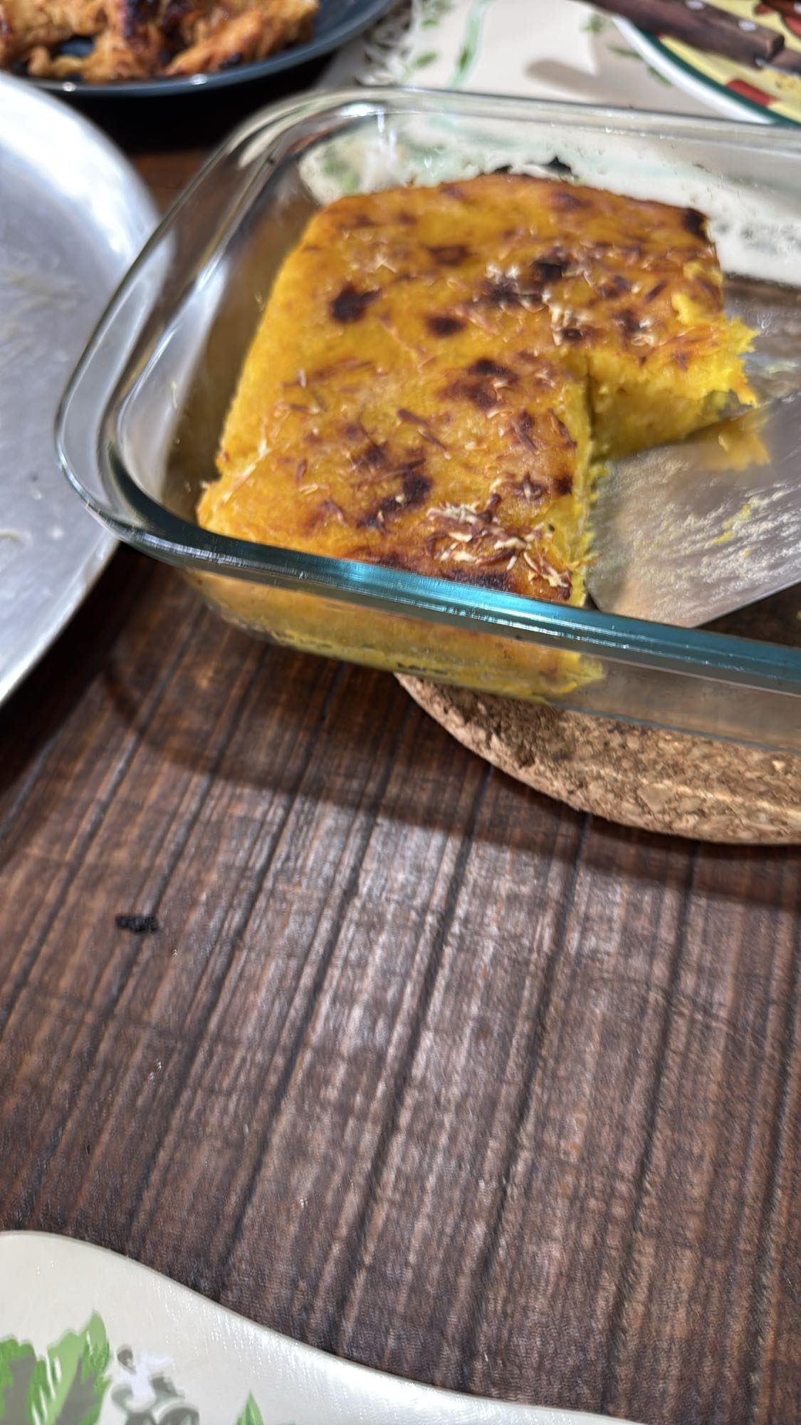 pastel de elote horneado