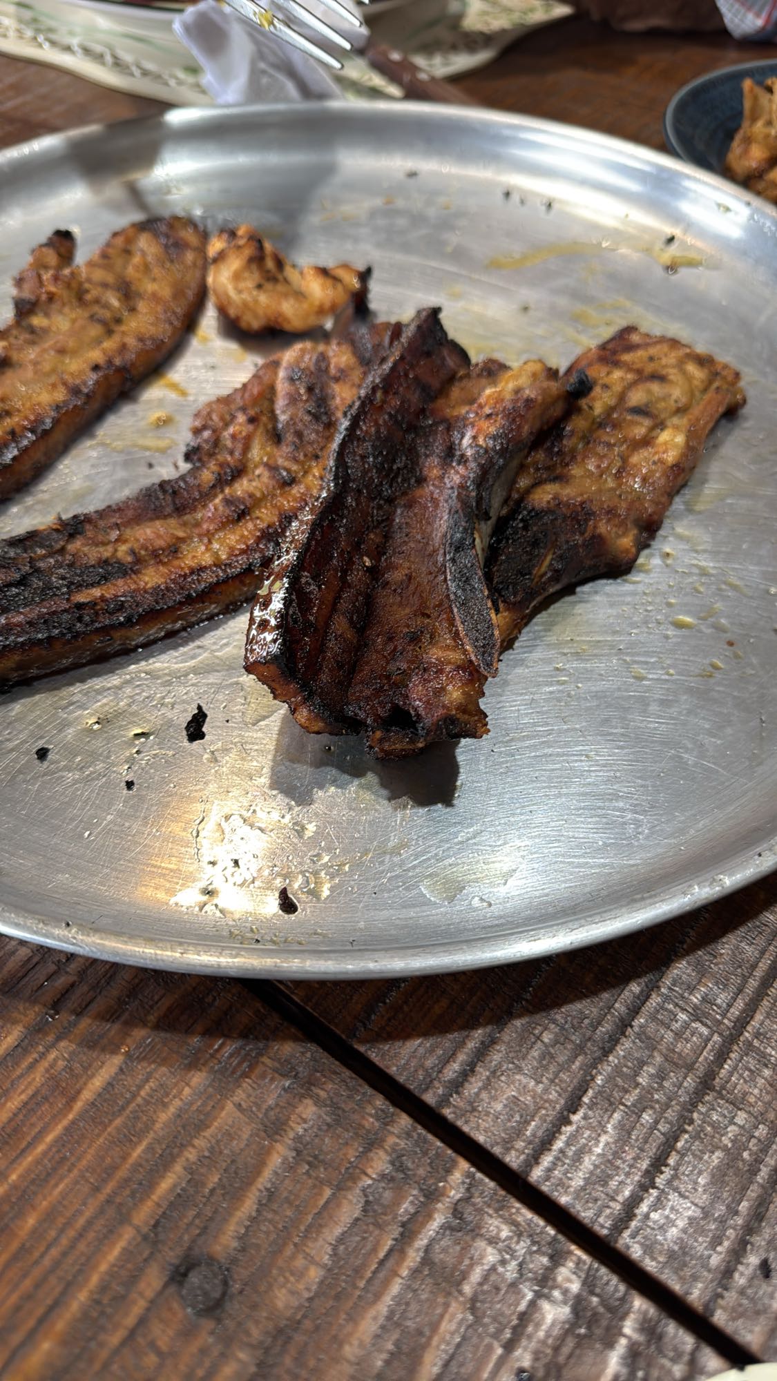 tocino a la parrilla