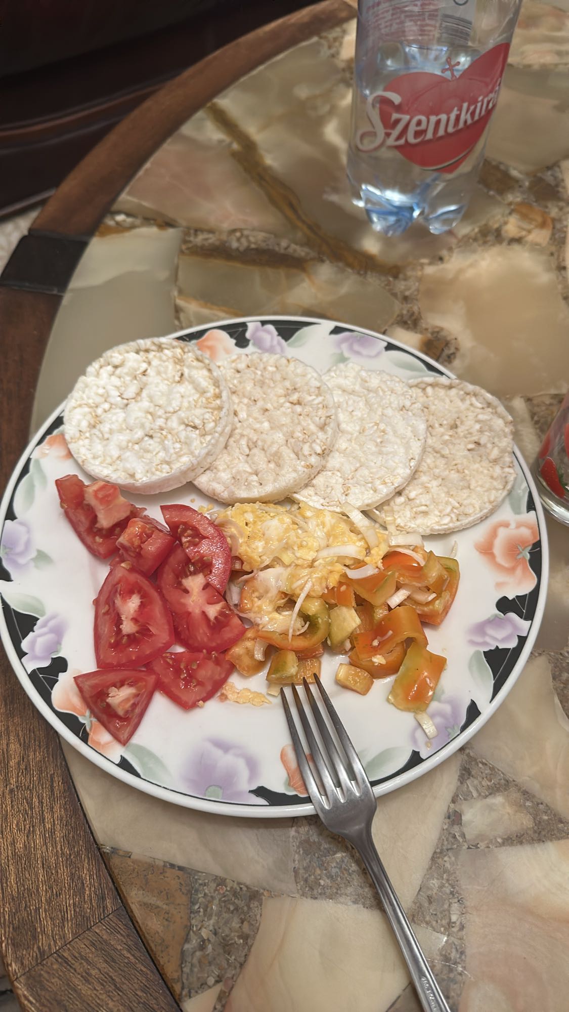 Tortitas con verduras