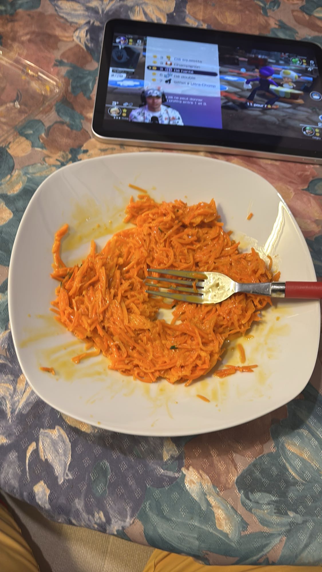 salade de carottes râpées