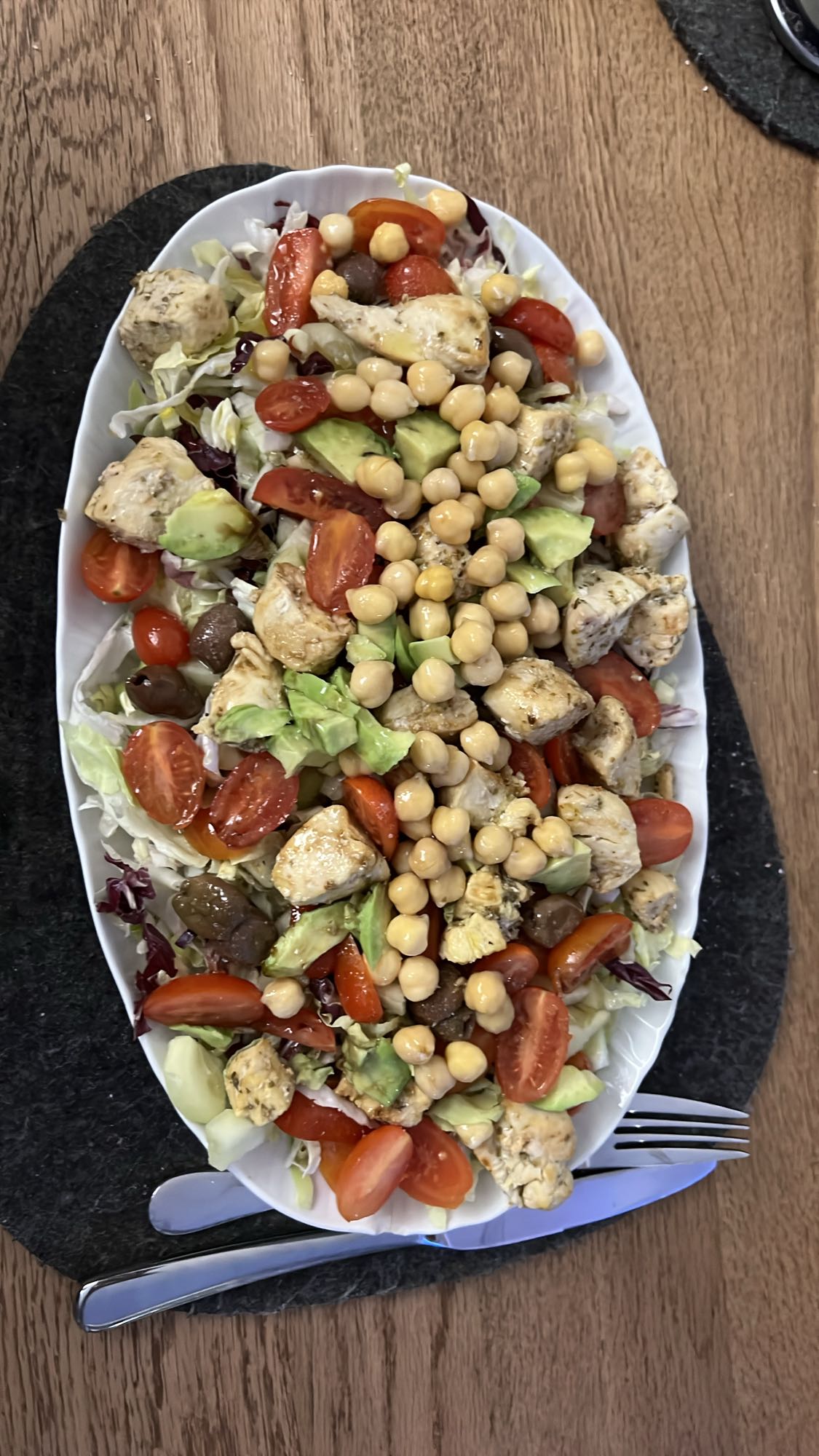 Chicken Chickpea Salad