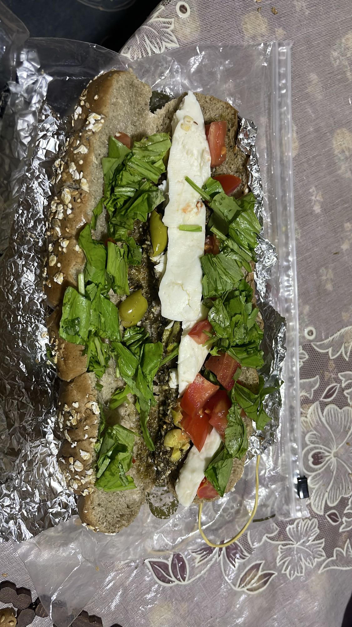 Halloumi Veggie Sandwich