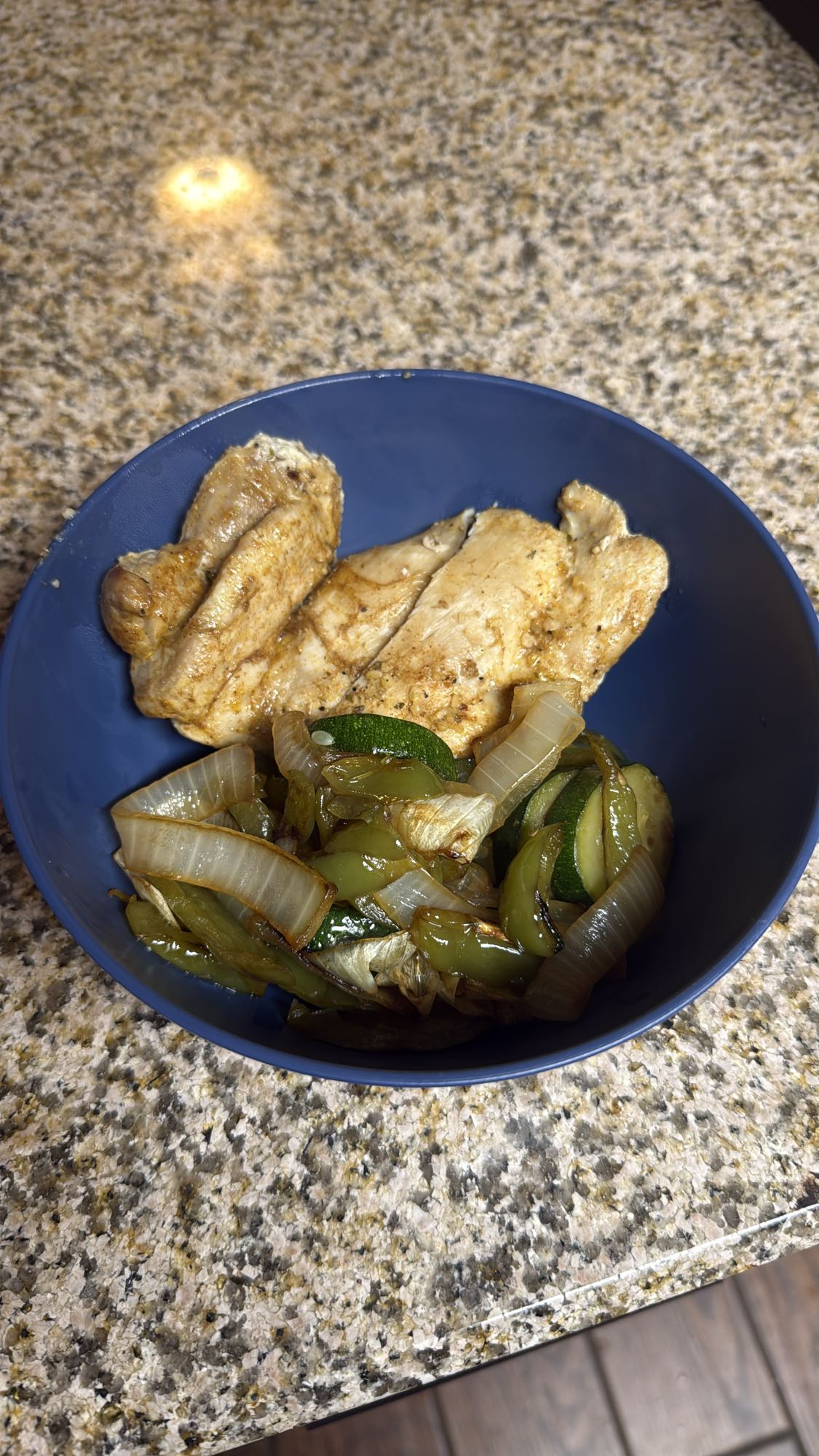 Grilled Chicken Thigh & Veggies