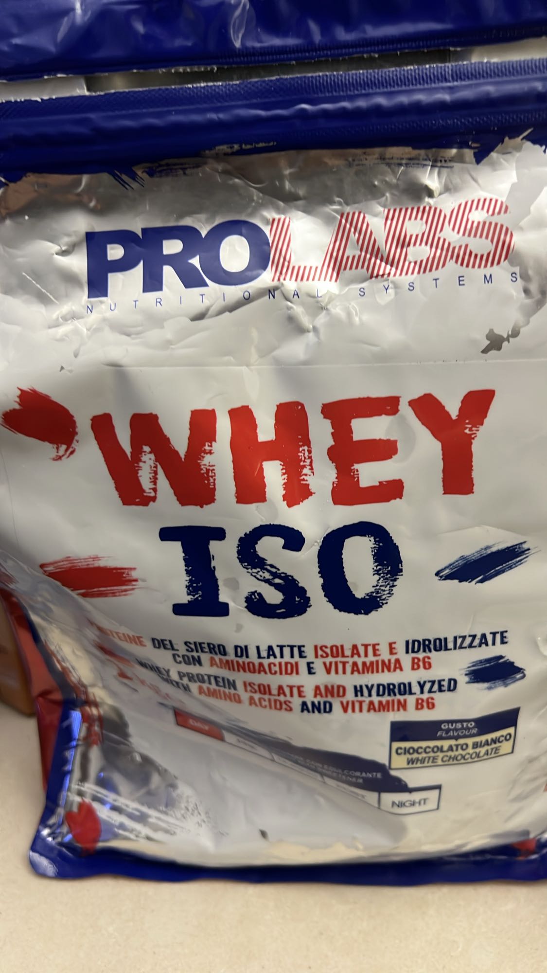 Whey Iso Cioccolato Bianco