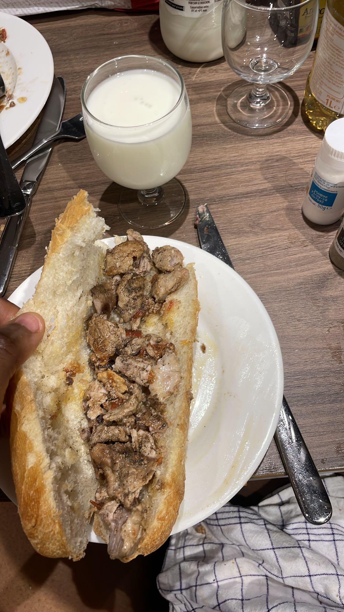 Sandwich à la viande