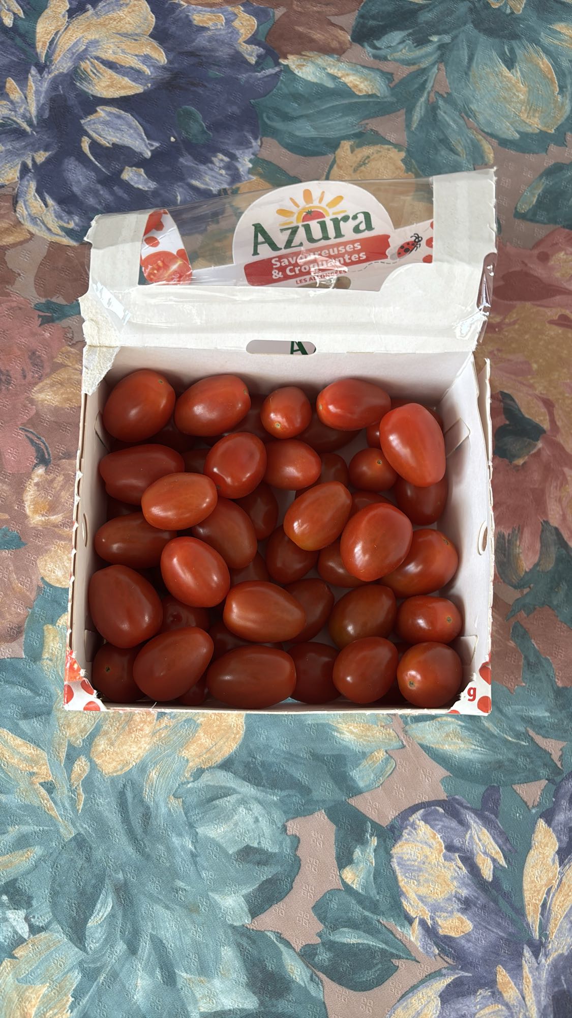 Tomates cerises fraîches