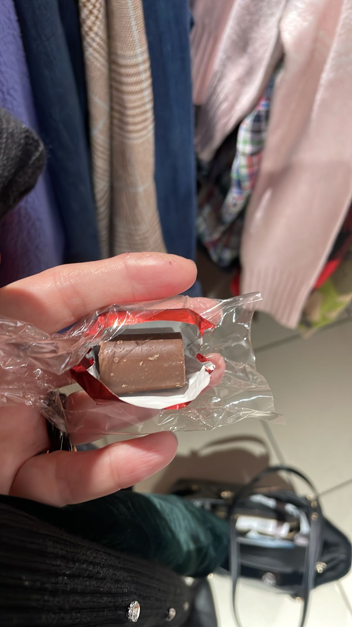 Mini chocolate candy