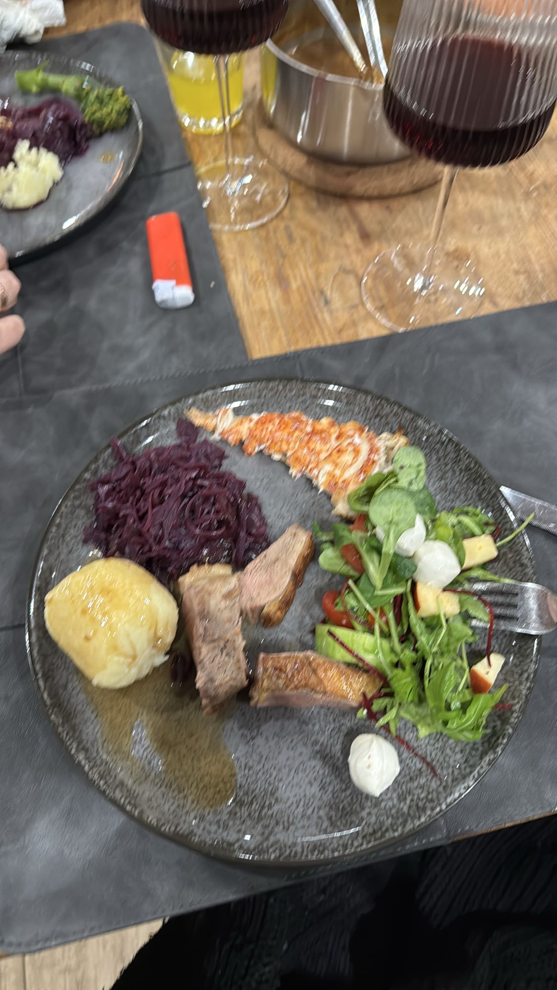 Gemischter Festteller