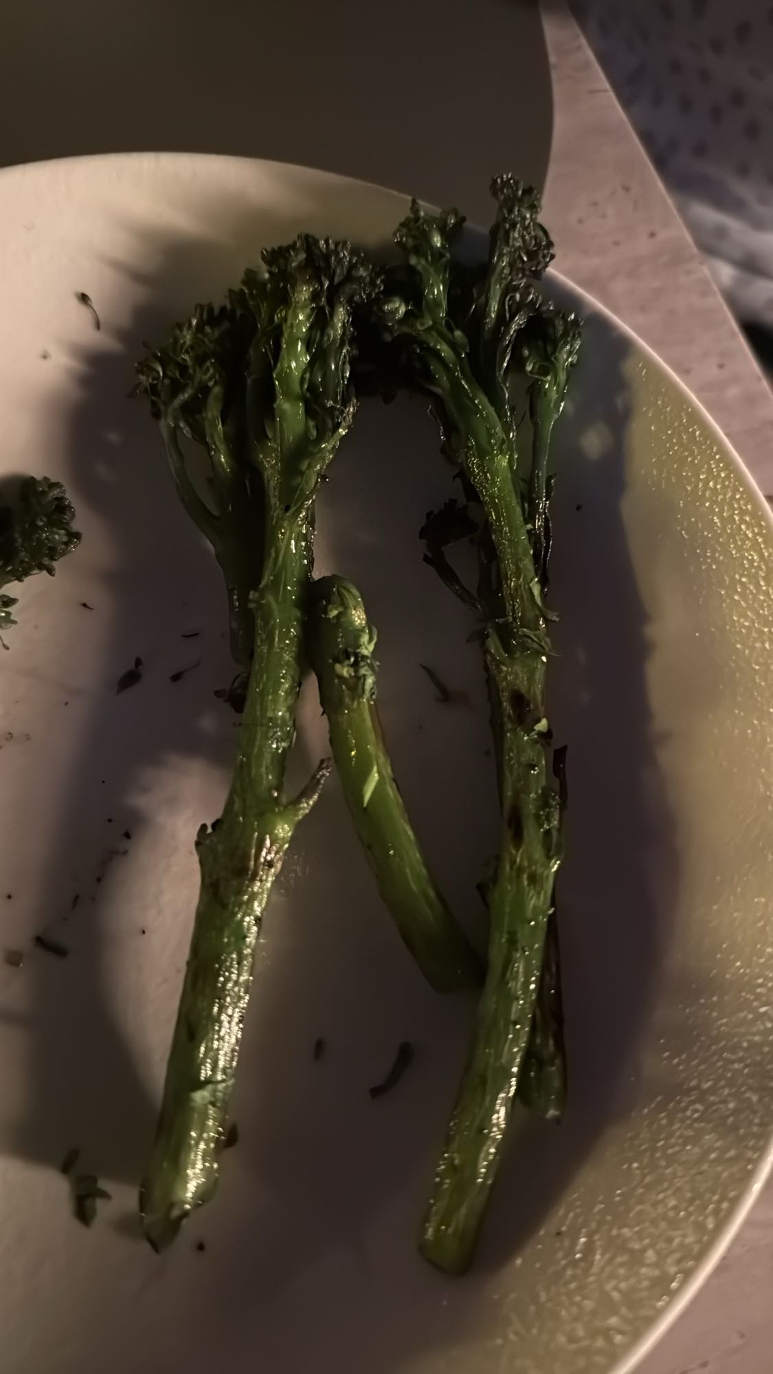 Roasted broccolini