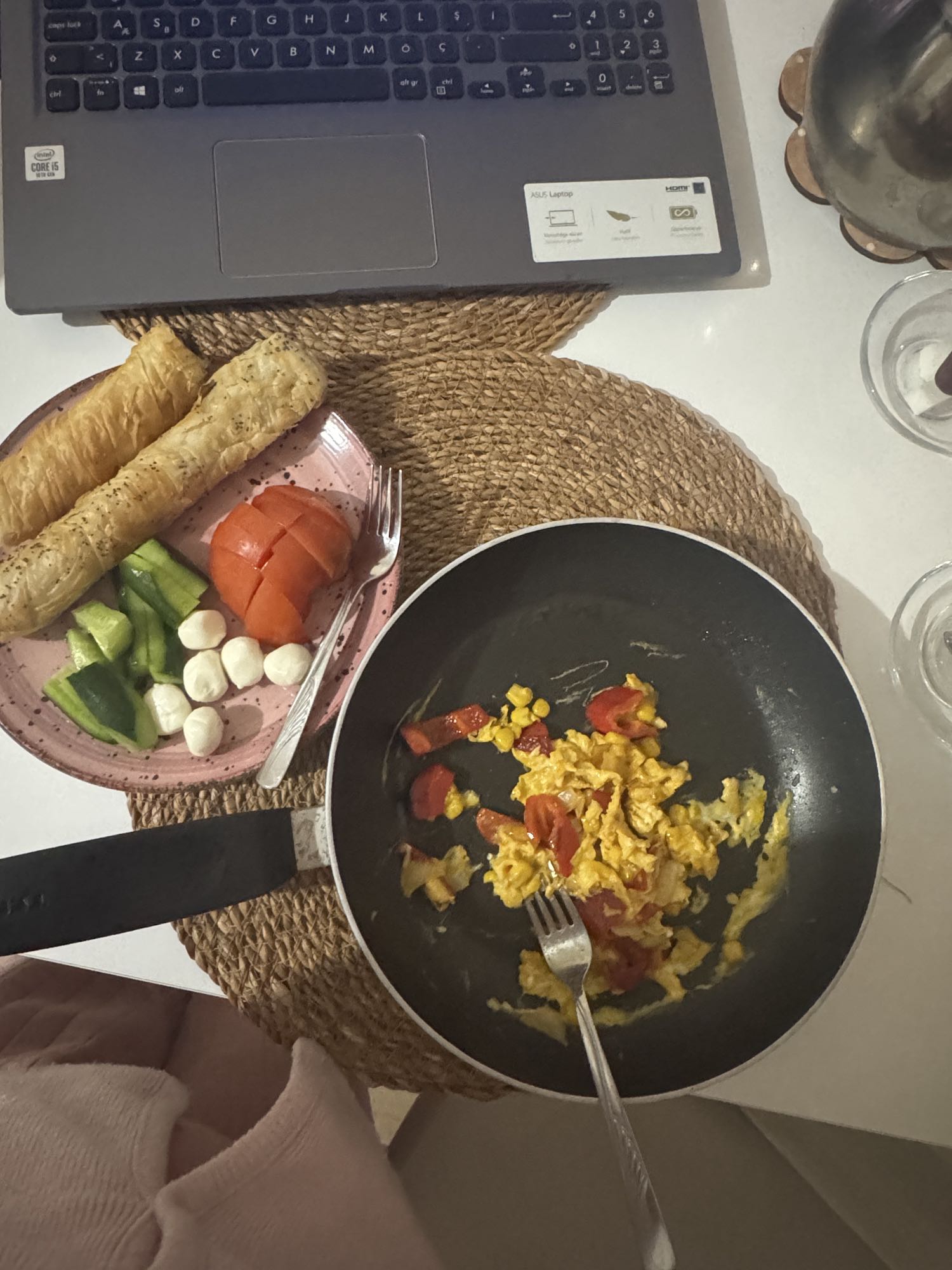 Sebzeli Yumurta Tabağı