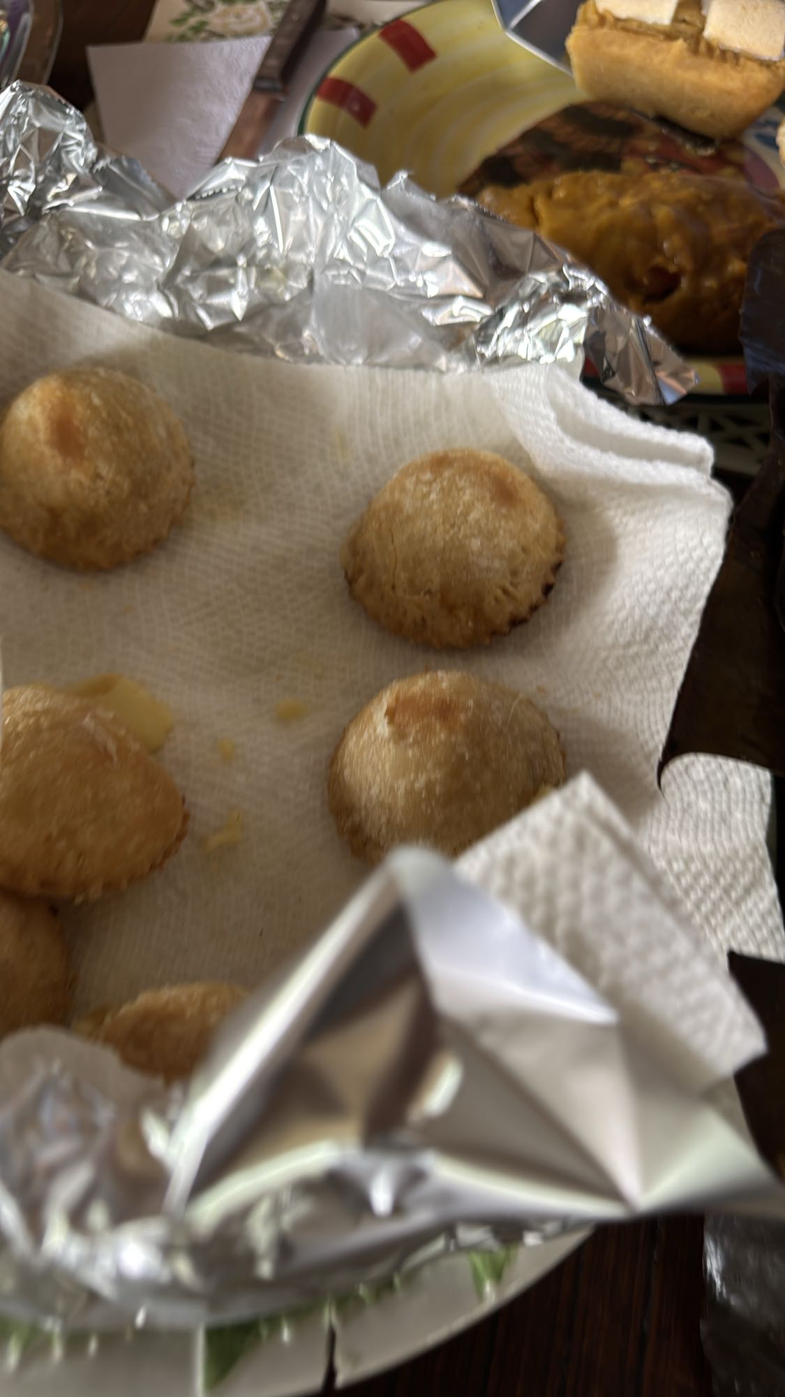 empanadas y pastel