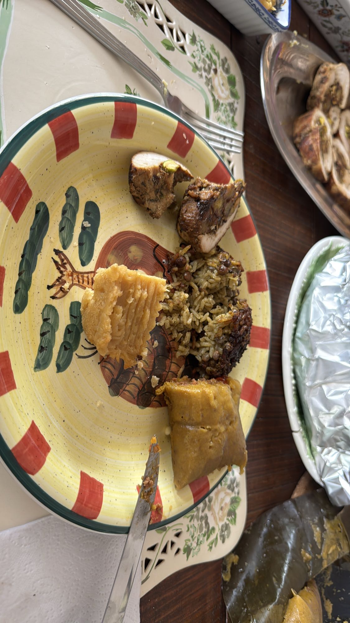 Almuerzo caribeño mixto