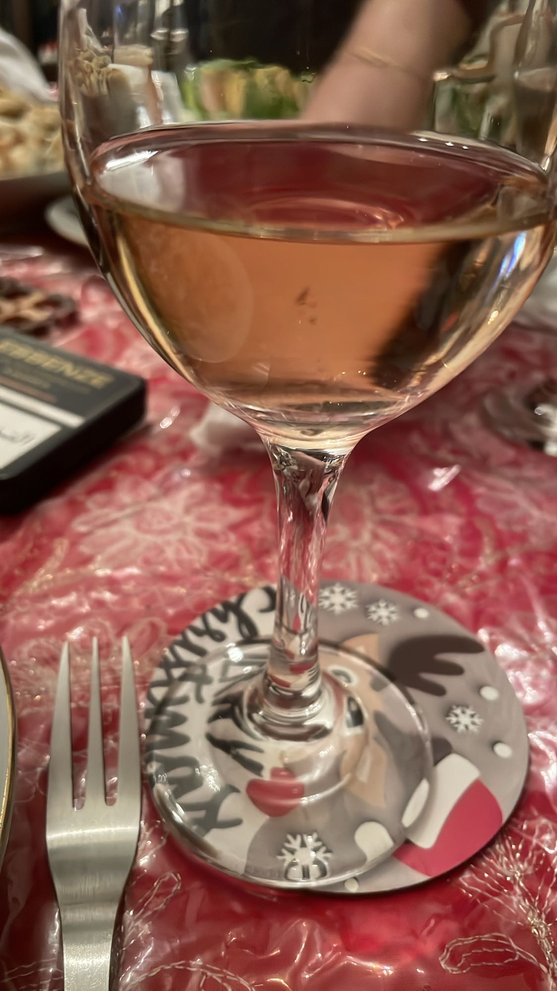 Glass of Rosé Wine