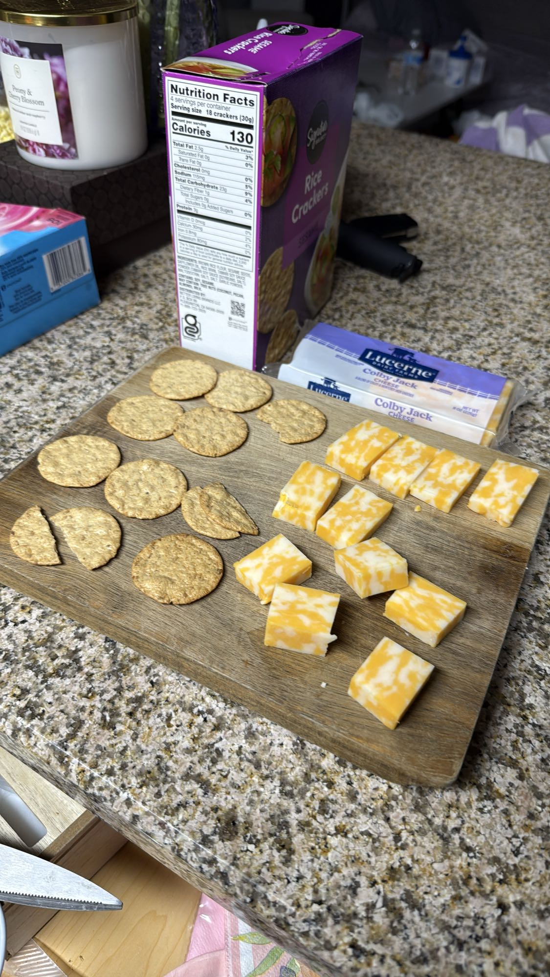 Cheese and Crackers