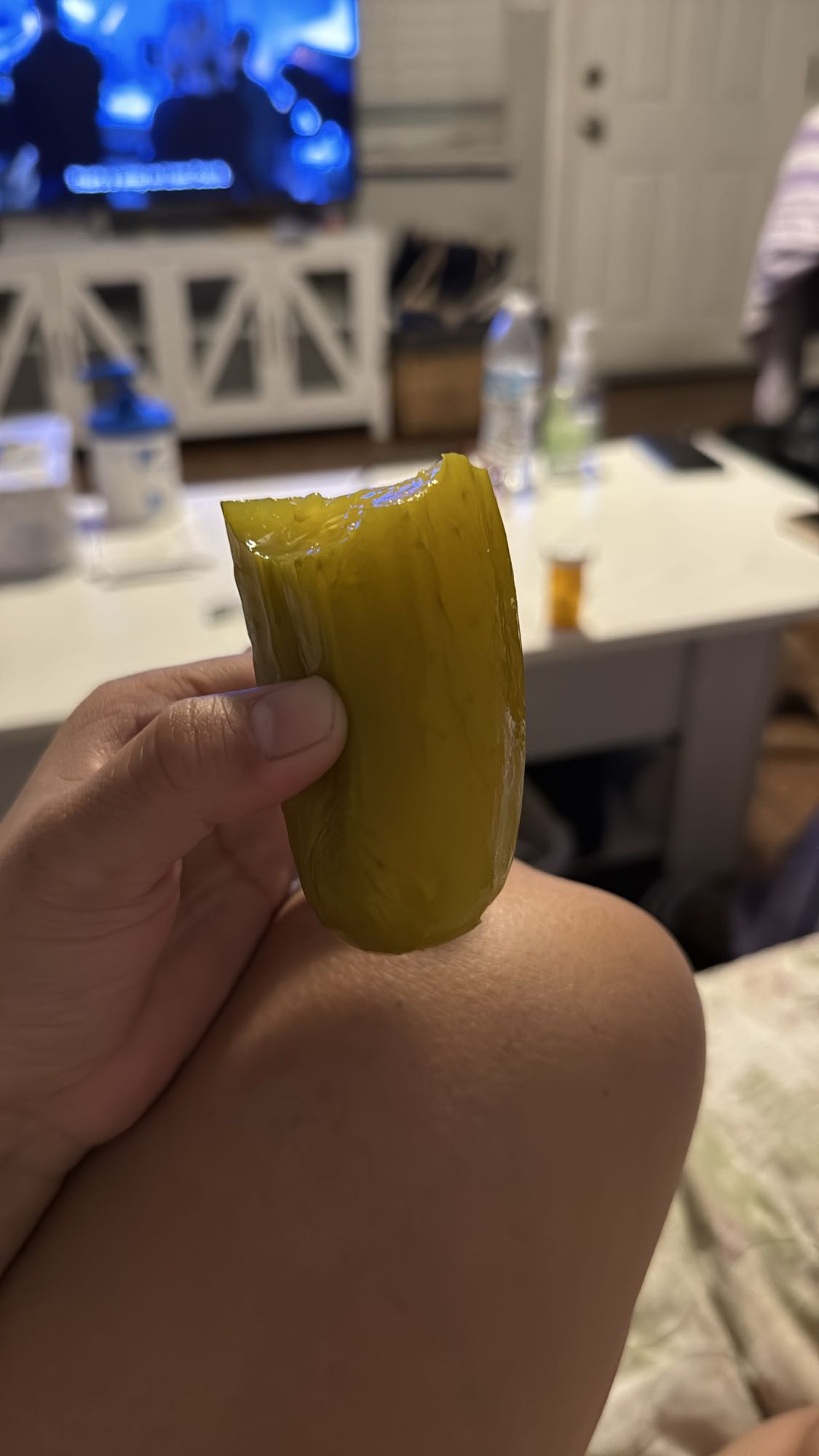 Pickle snack