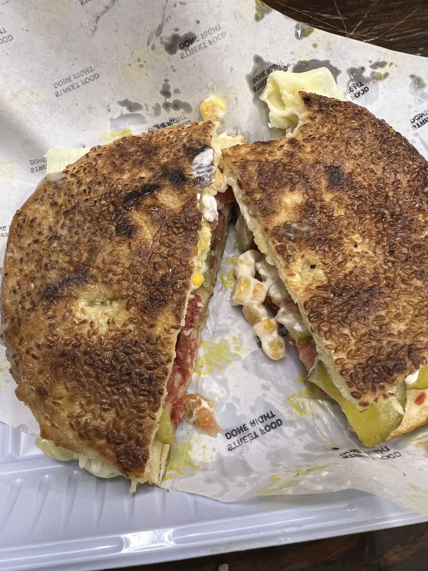 Kaakeh Soujuk and Cheese