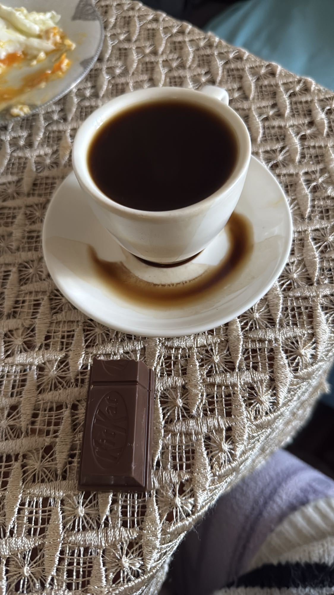 Coffee and chocolate