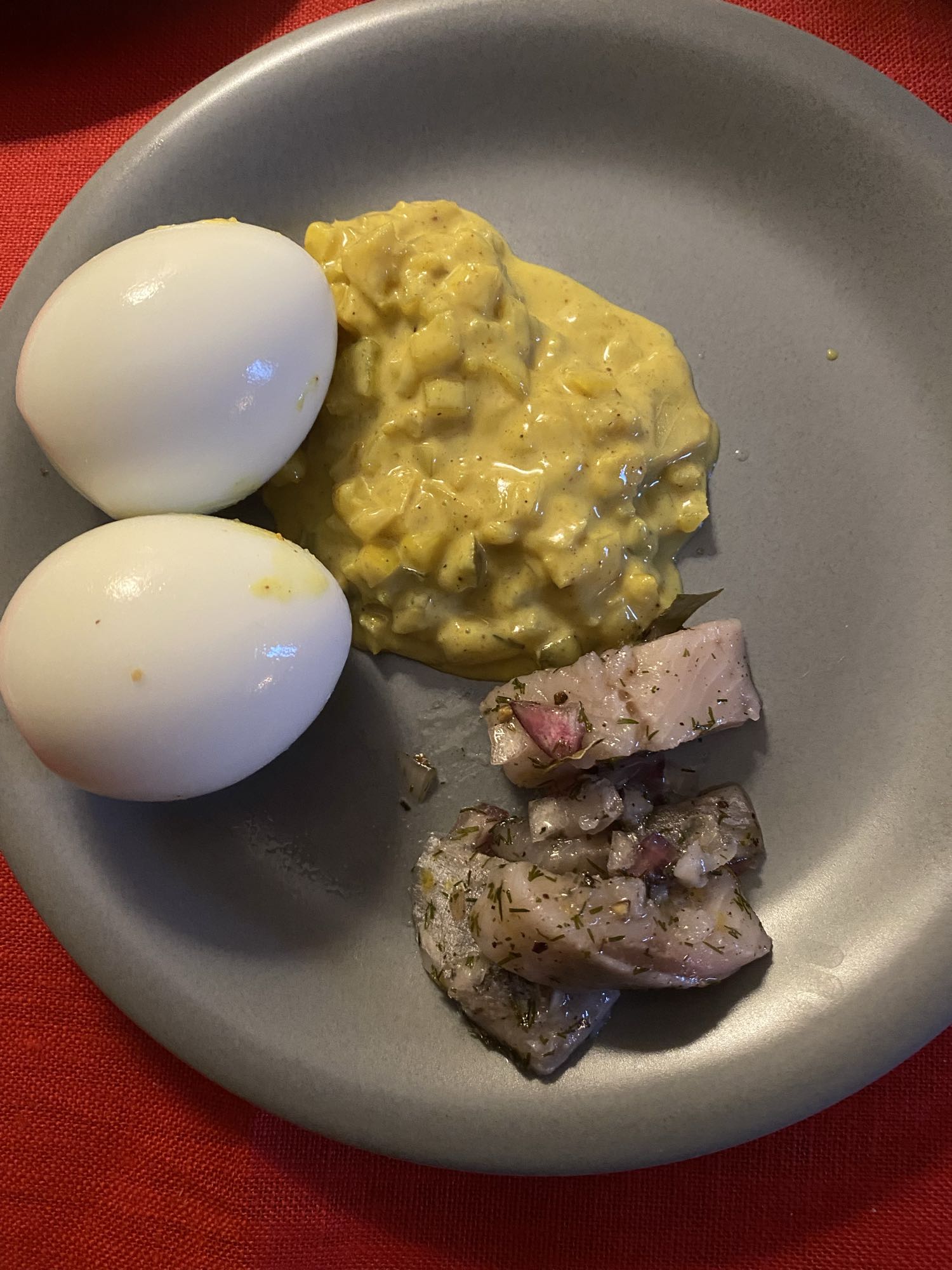 Ägg, sill och gubbröra