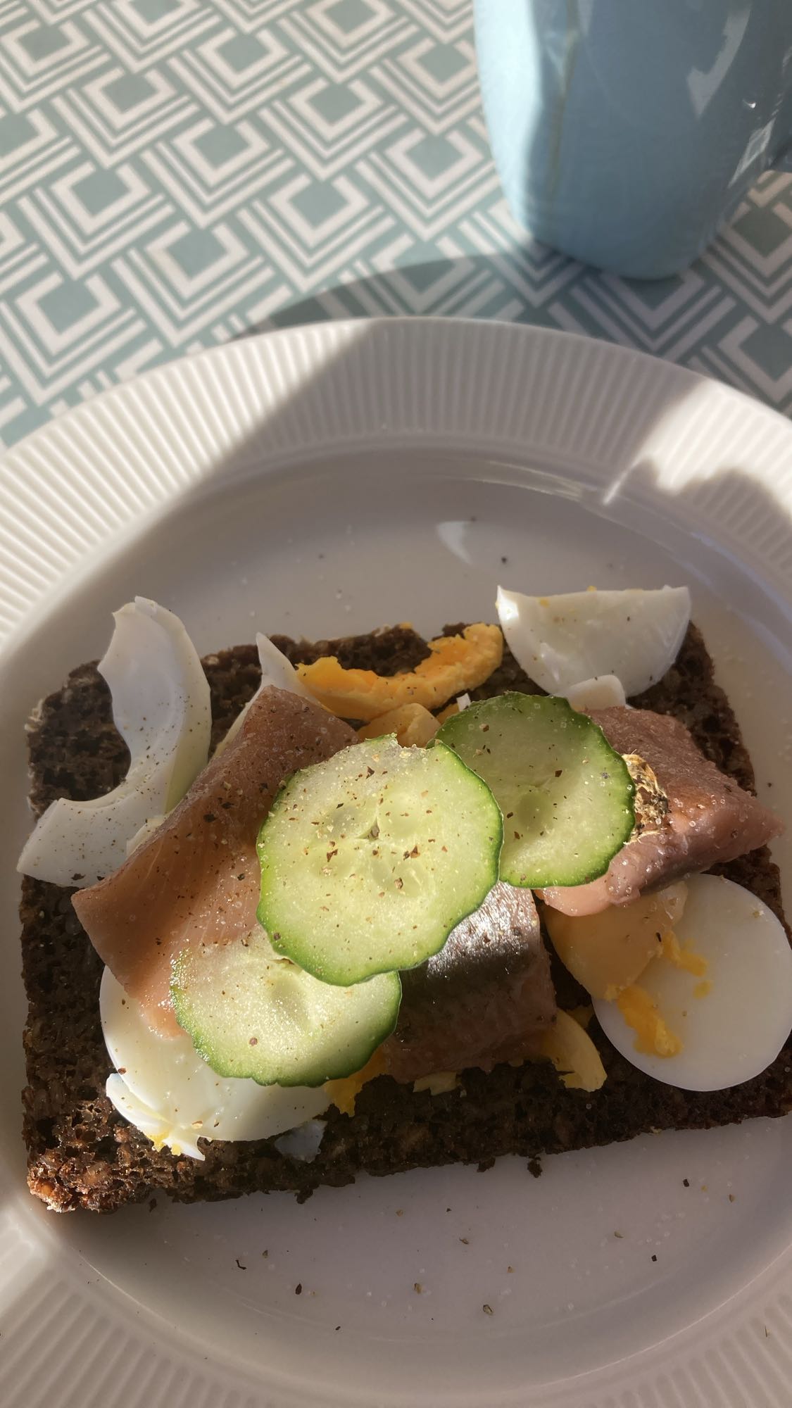 Ägg & sill smörgås