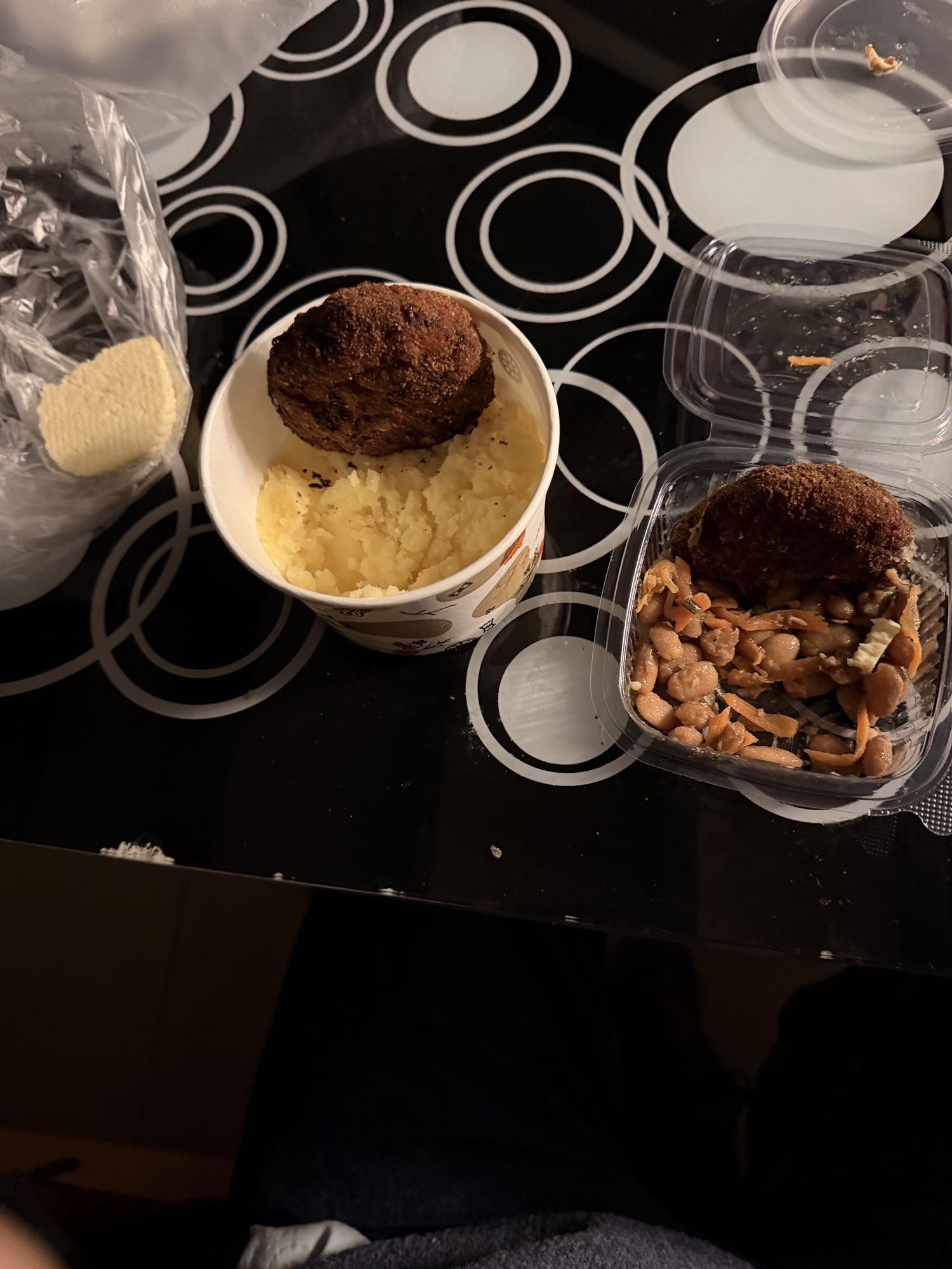 Mashed potato & croquettes