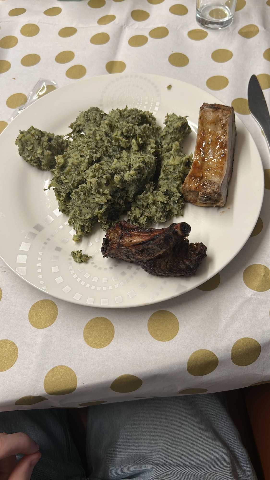 Boerenkool met ribbetjes