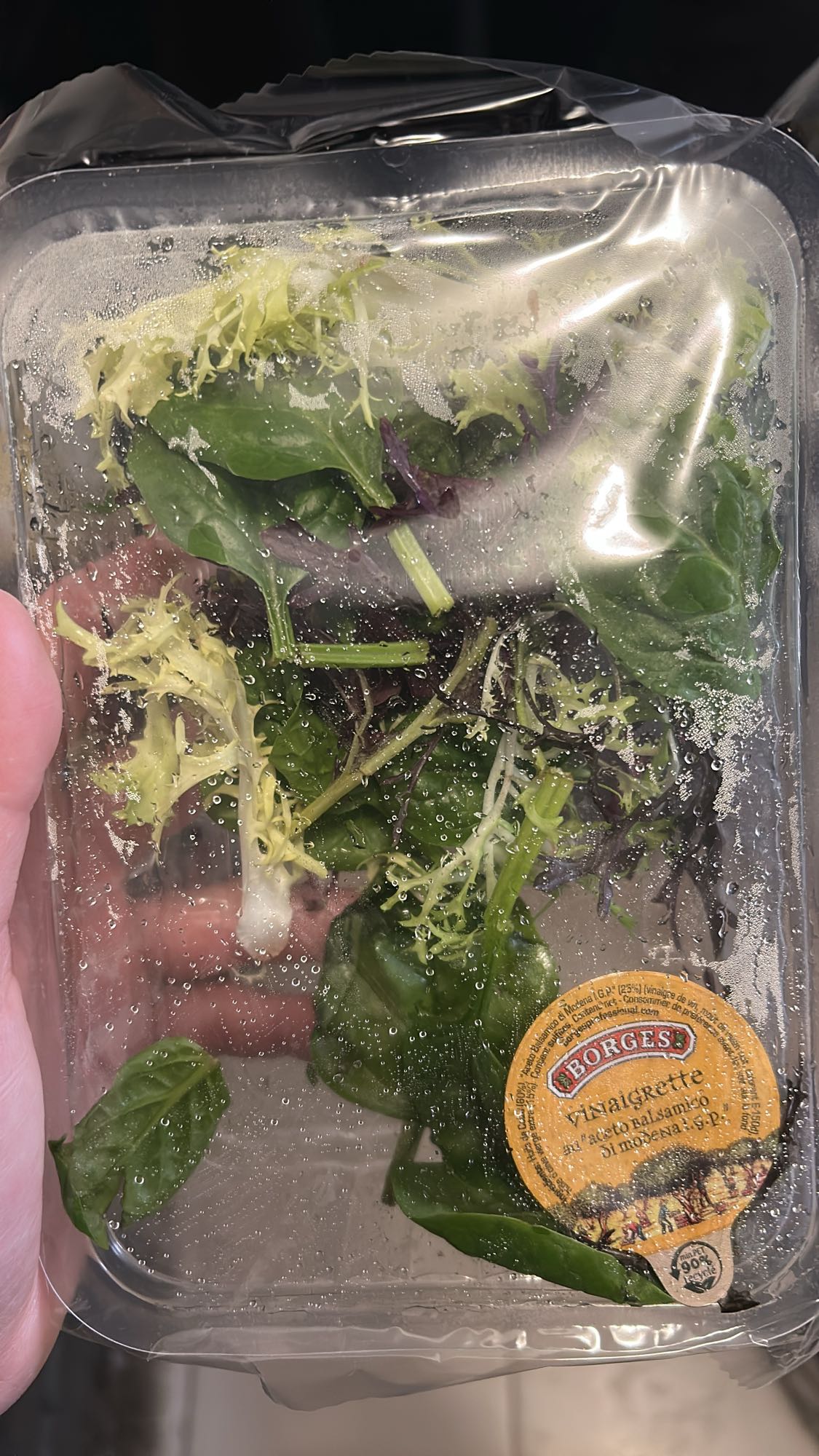 Salade verte vinaigrette