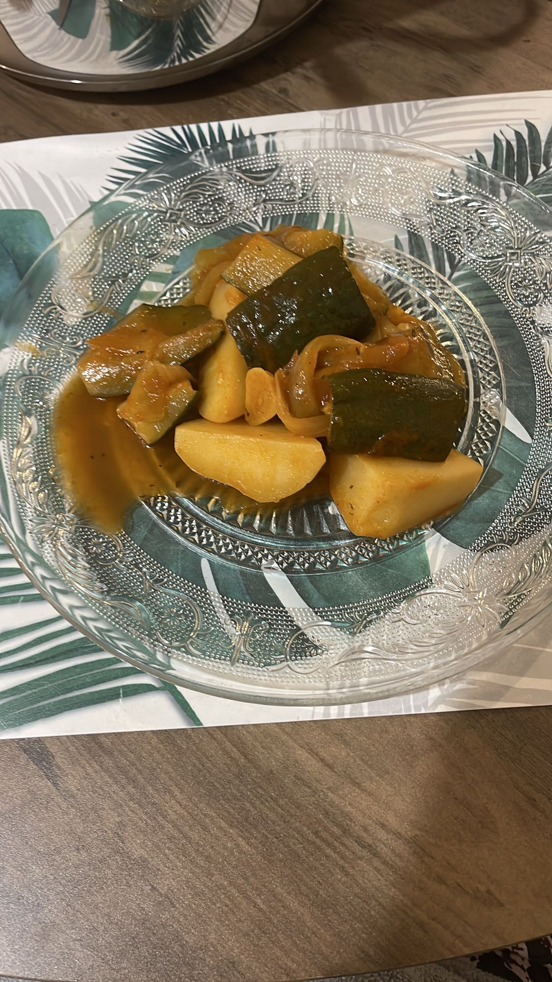 Ragoût courgette-pomme de terre