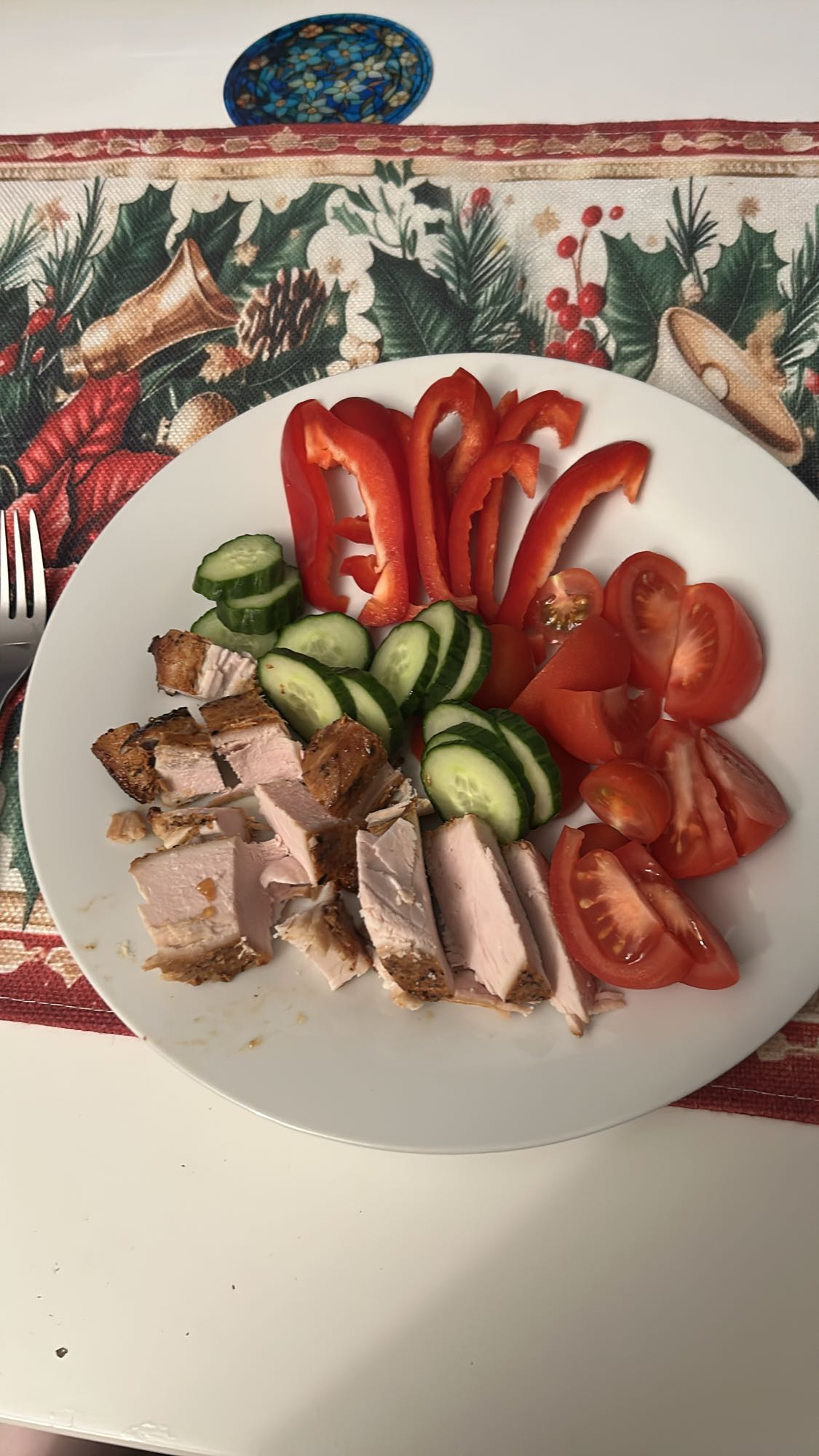 Курица с овощами