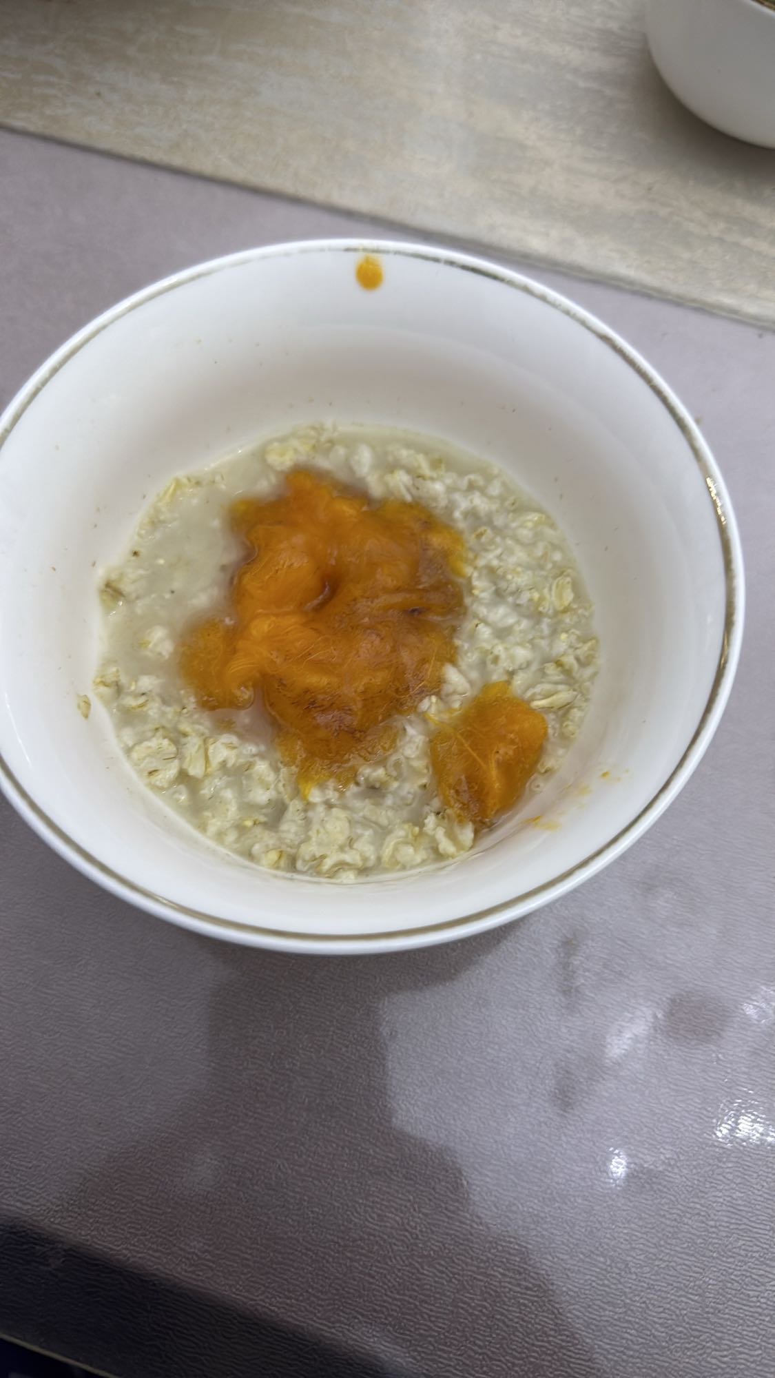 овсянка с тыквой