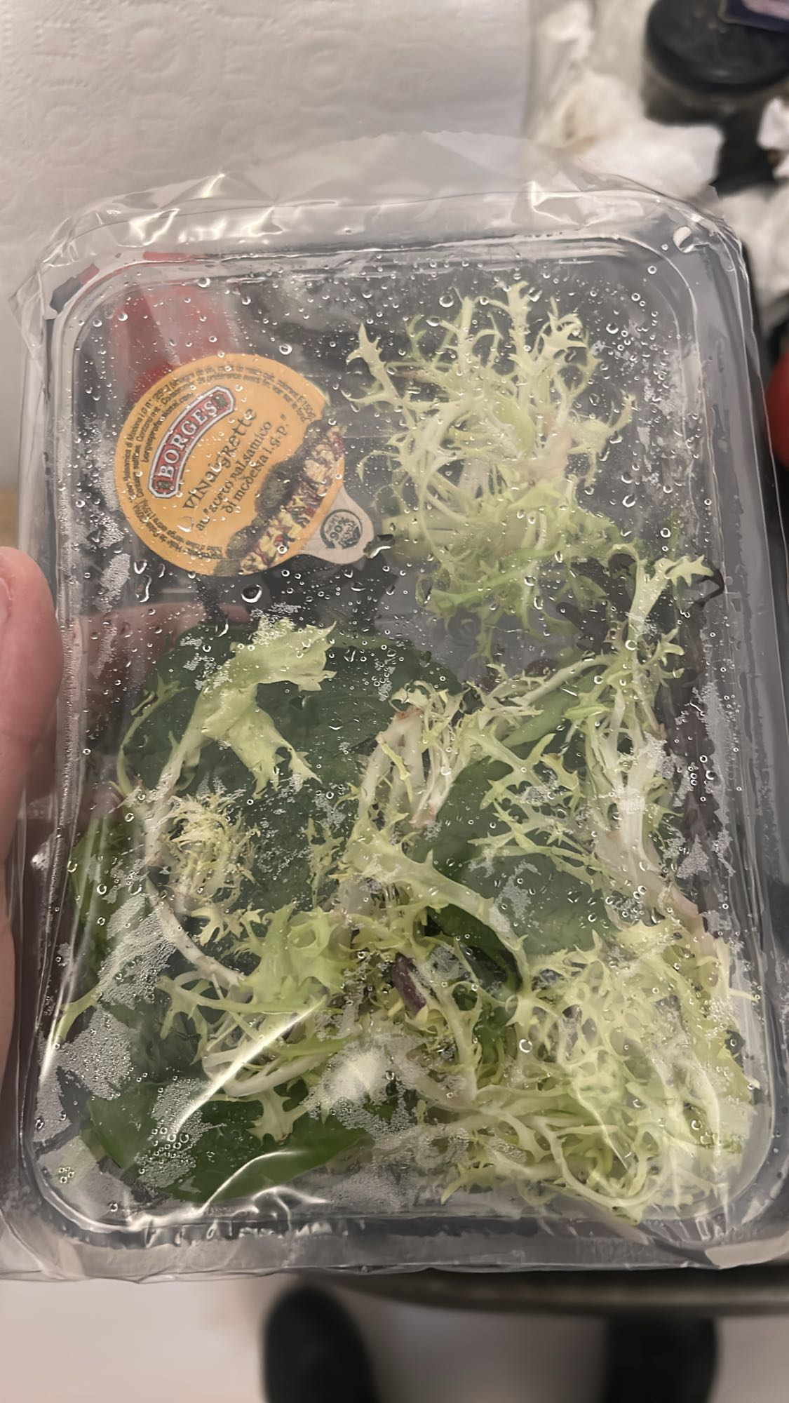 Salade verte vinaigrette