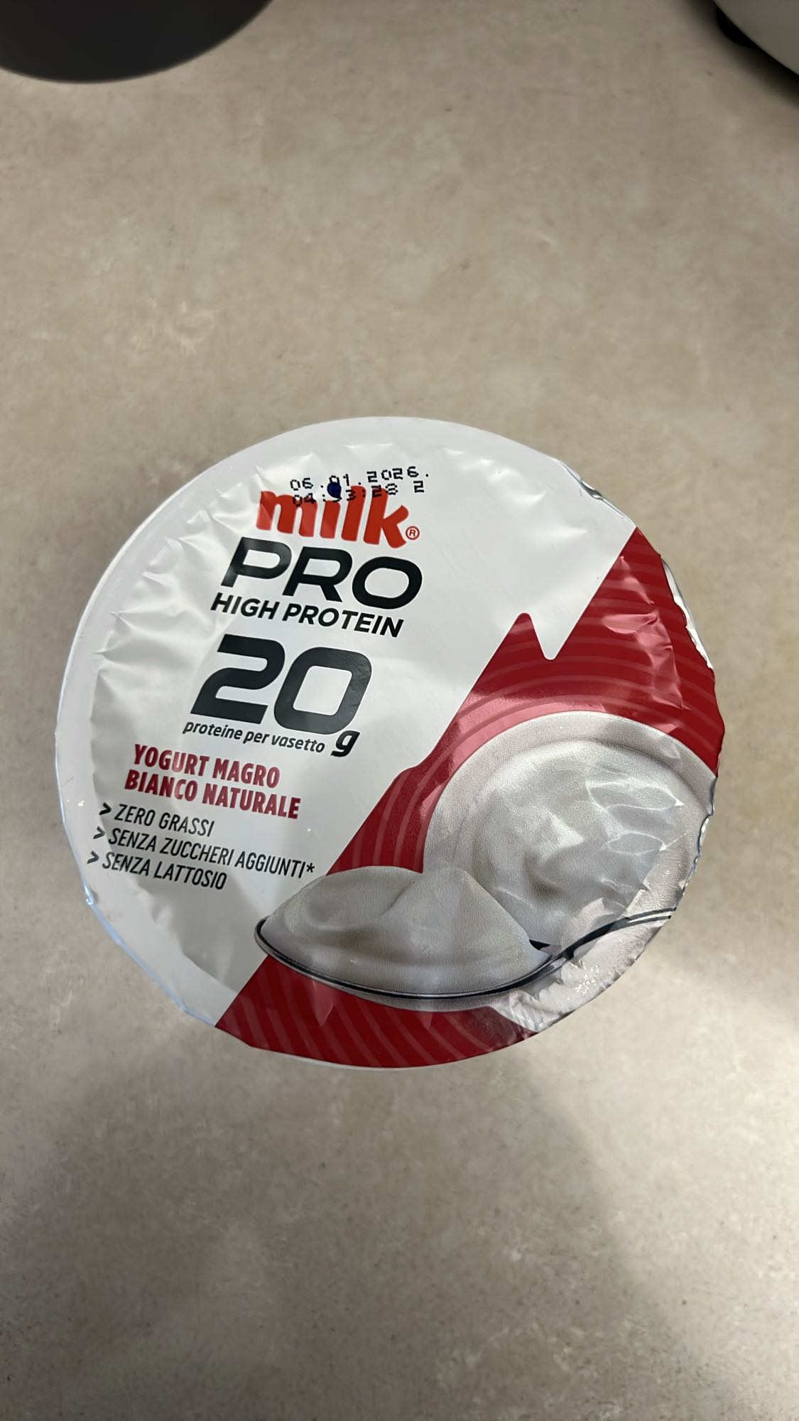 Yogurt magro proteico