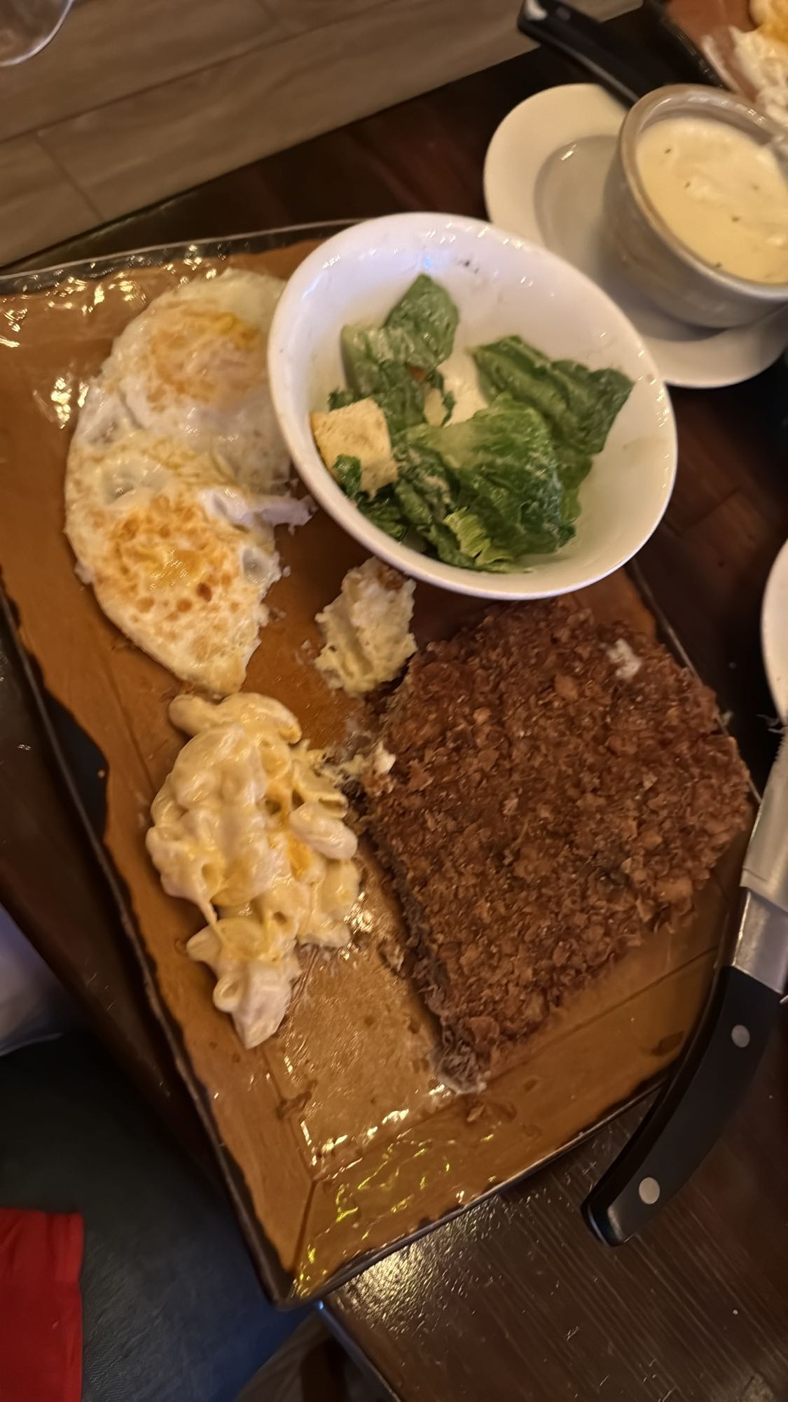 Country fried steak plate