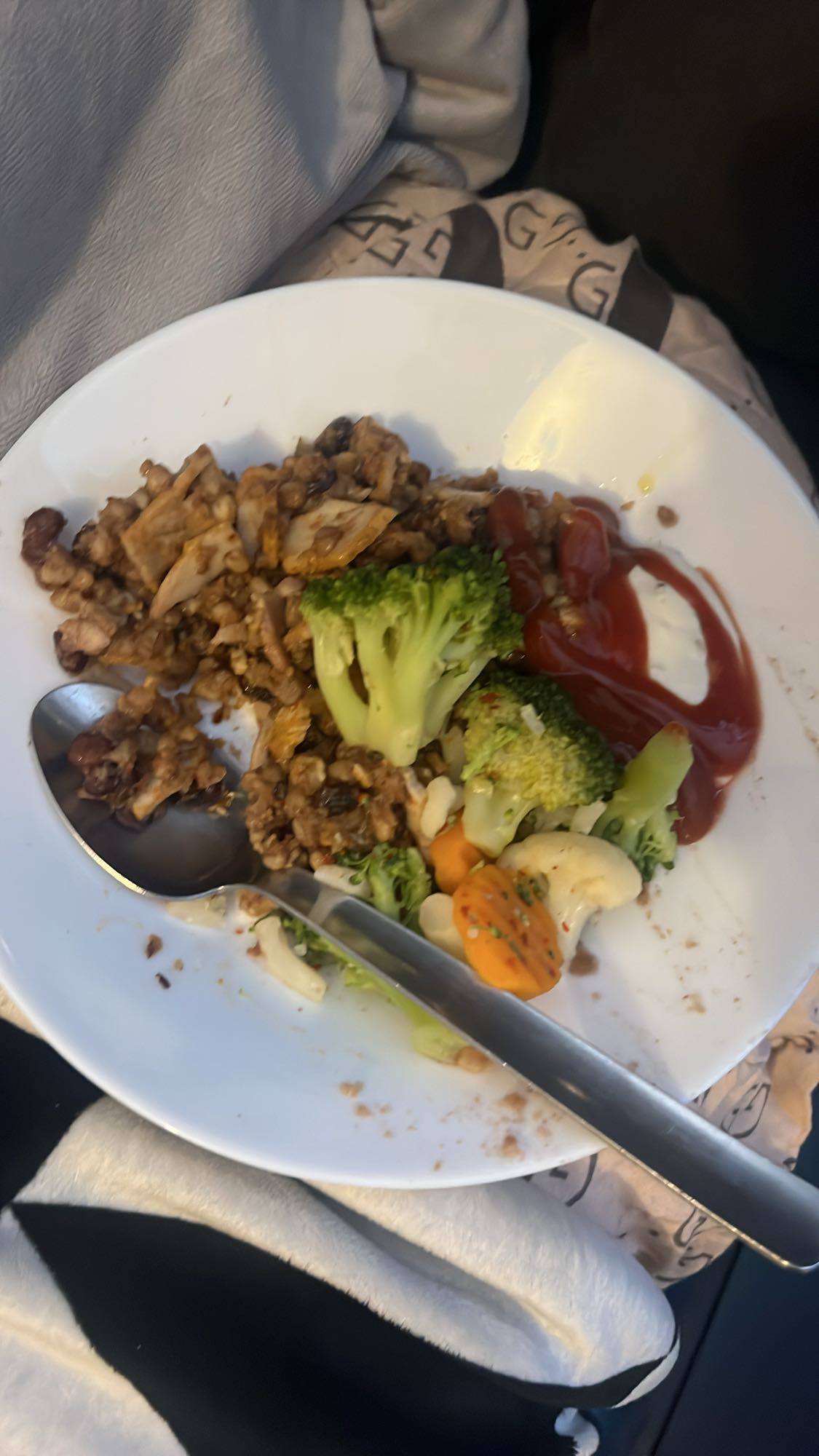 Veggie protein plate