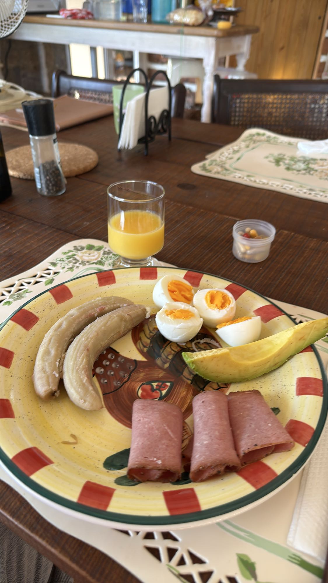 Desayuno variado saludable