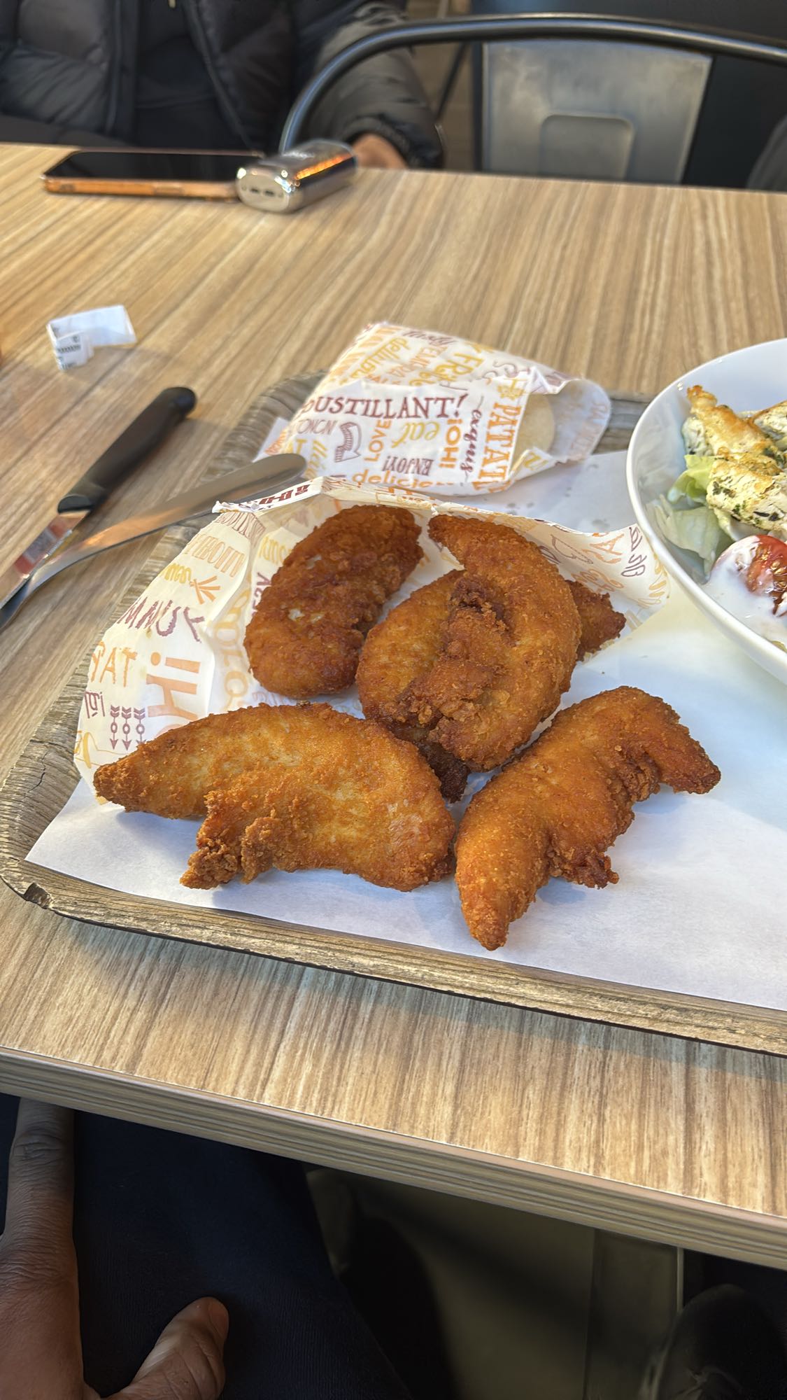 Tenders de poulet frits