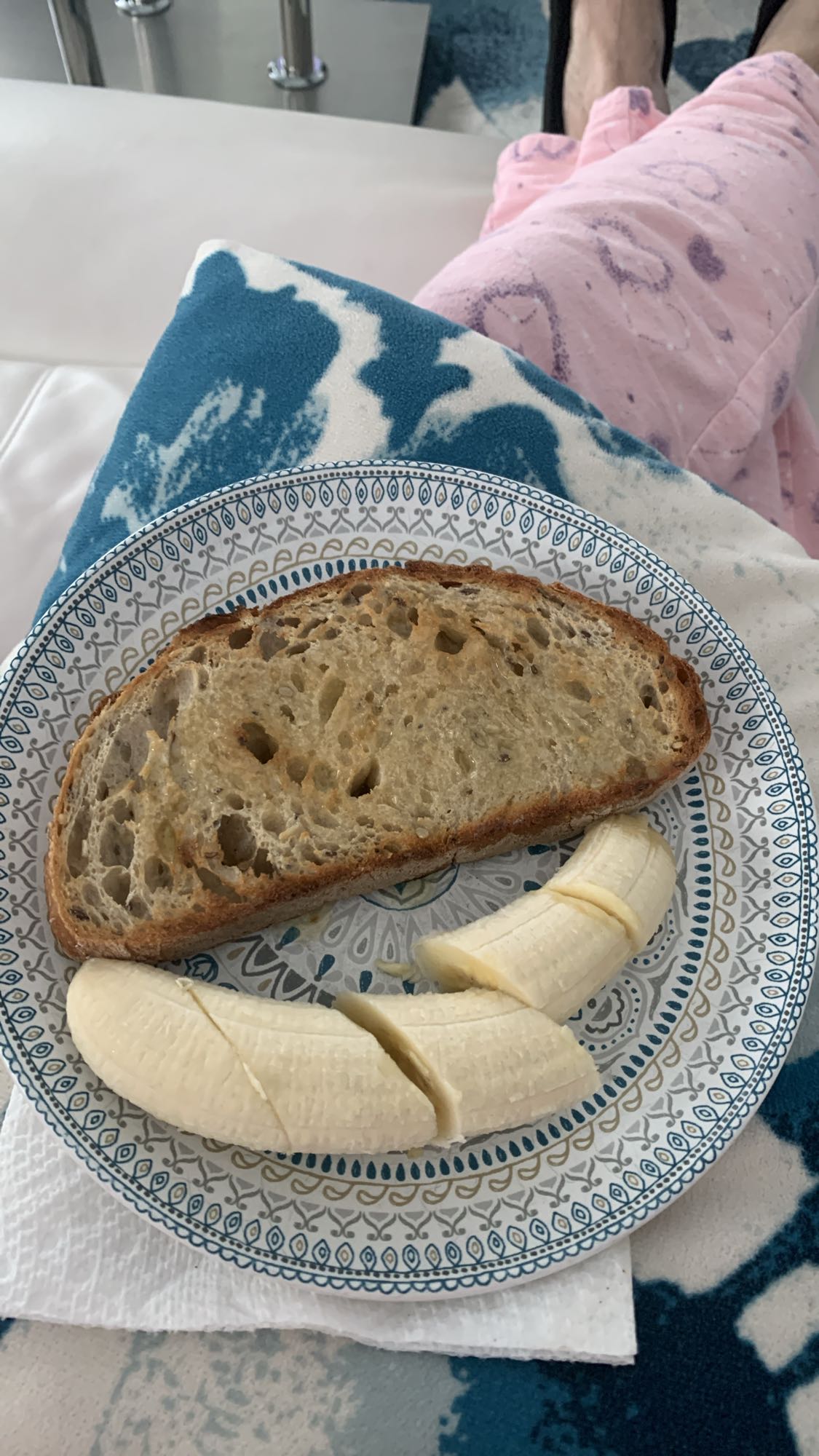 Pain et banane
