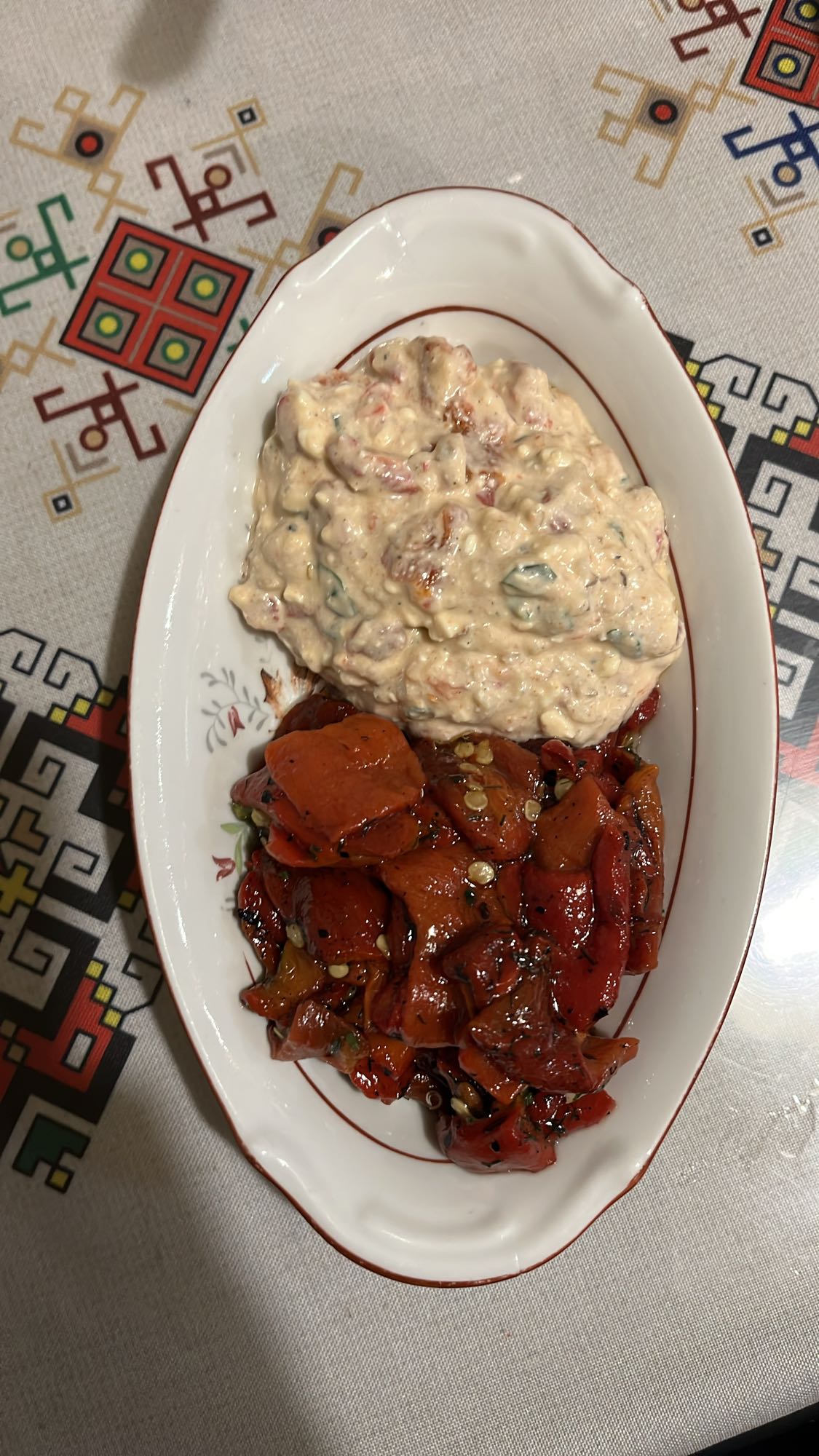 Печени чушки с дип
