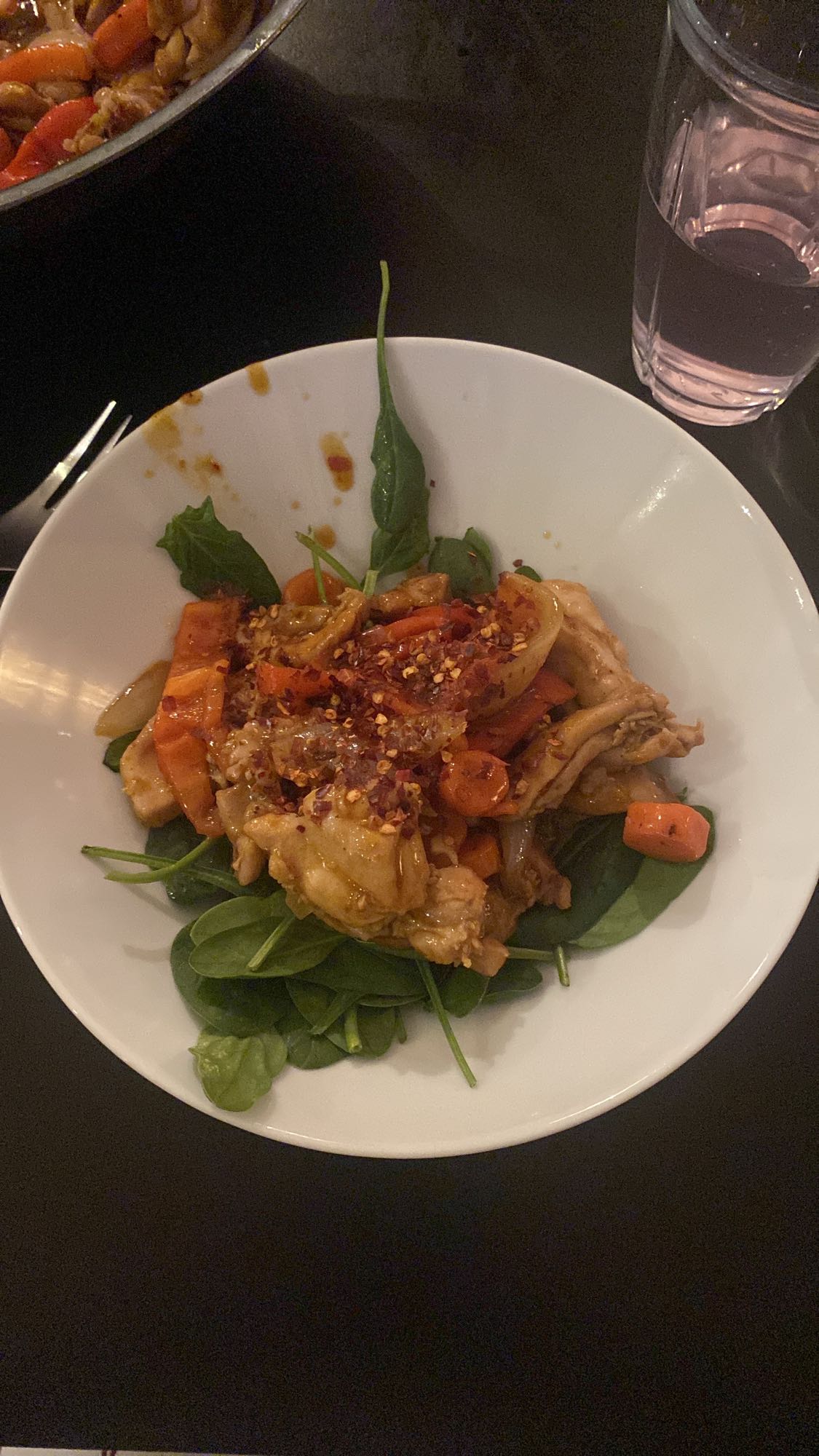 Kycklingwok med grönsaker