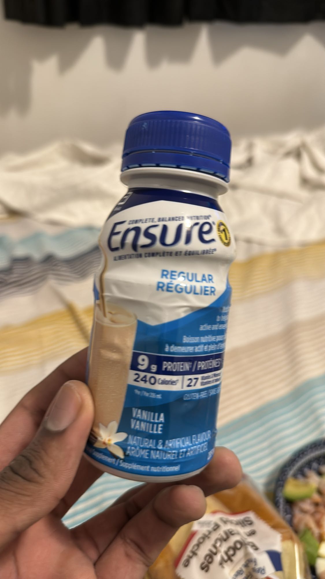 Boisson vanille Ensure