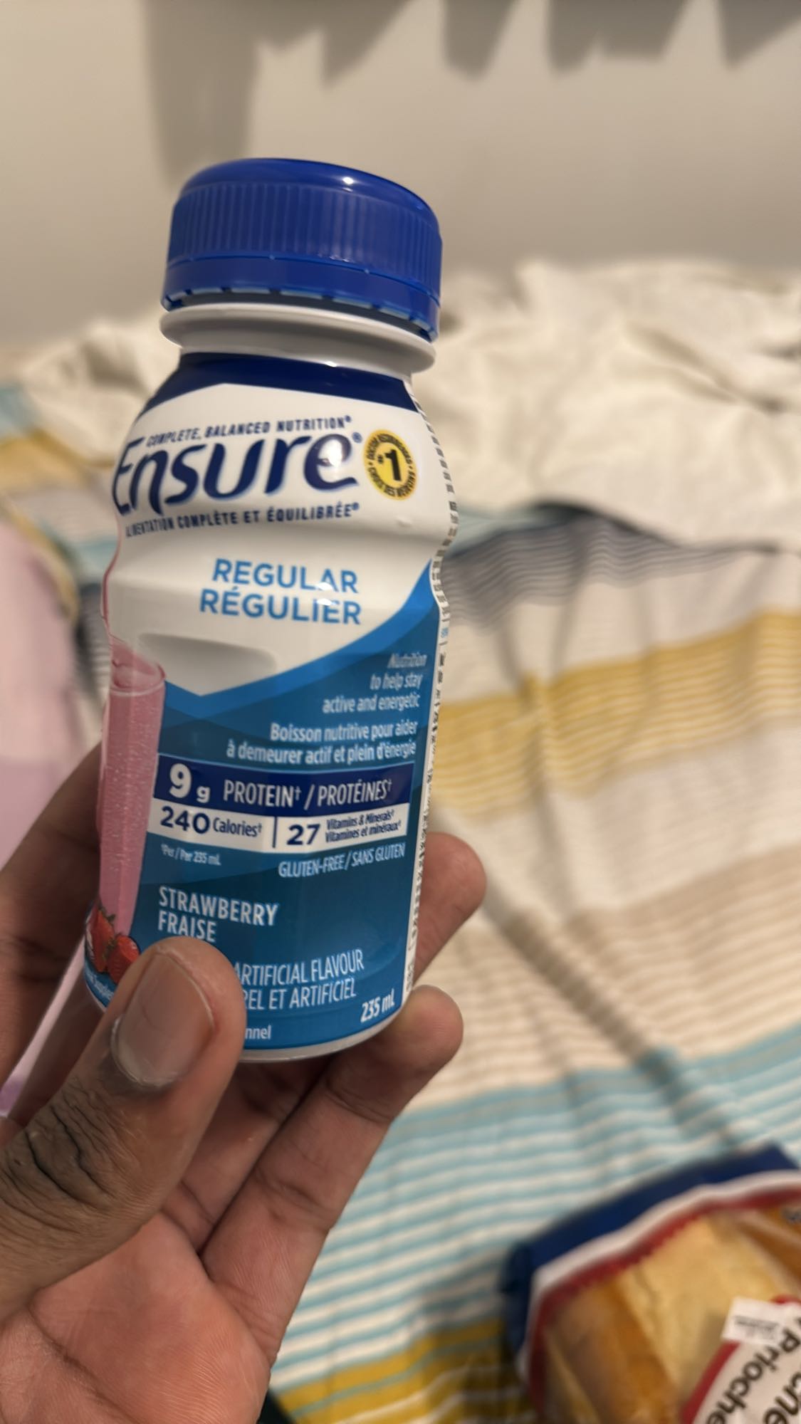 Boisson fraise Ensure