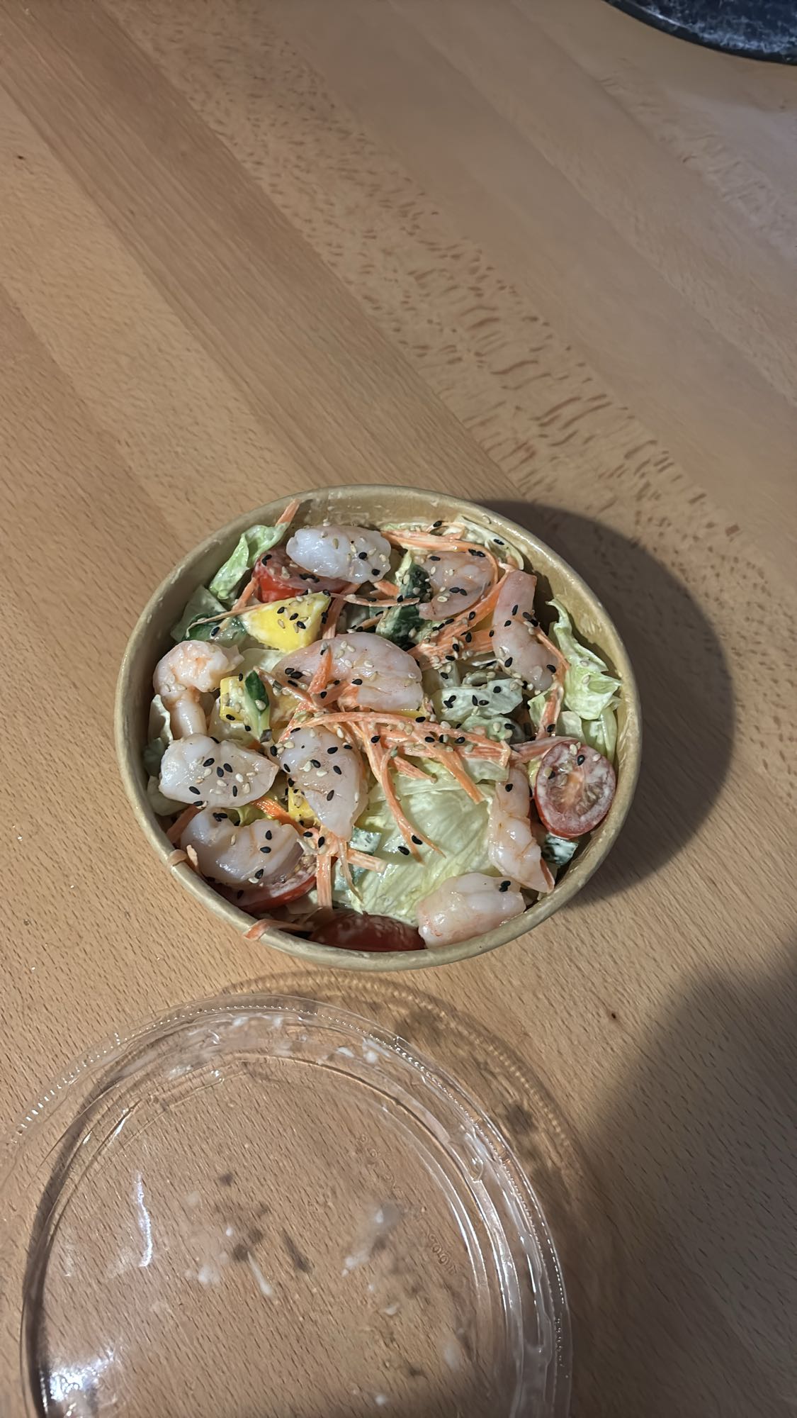 Salade crevettes fraîche