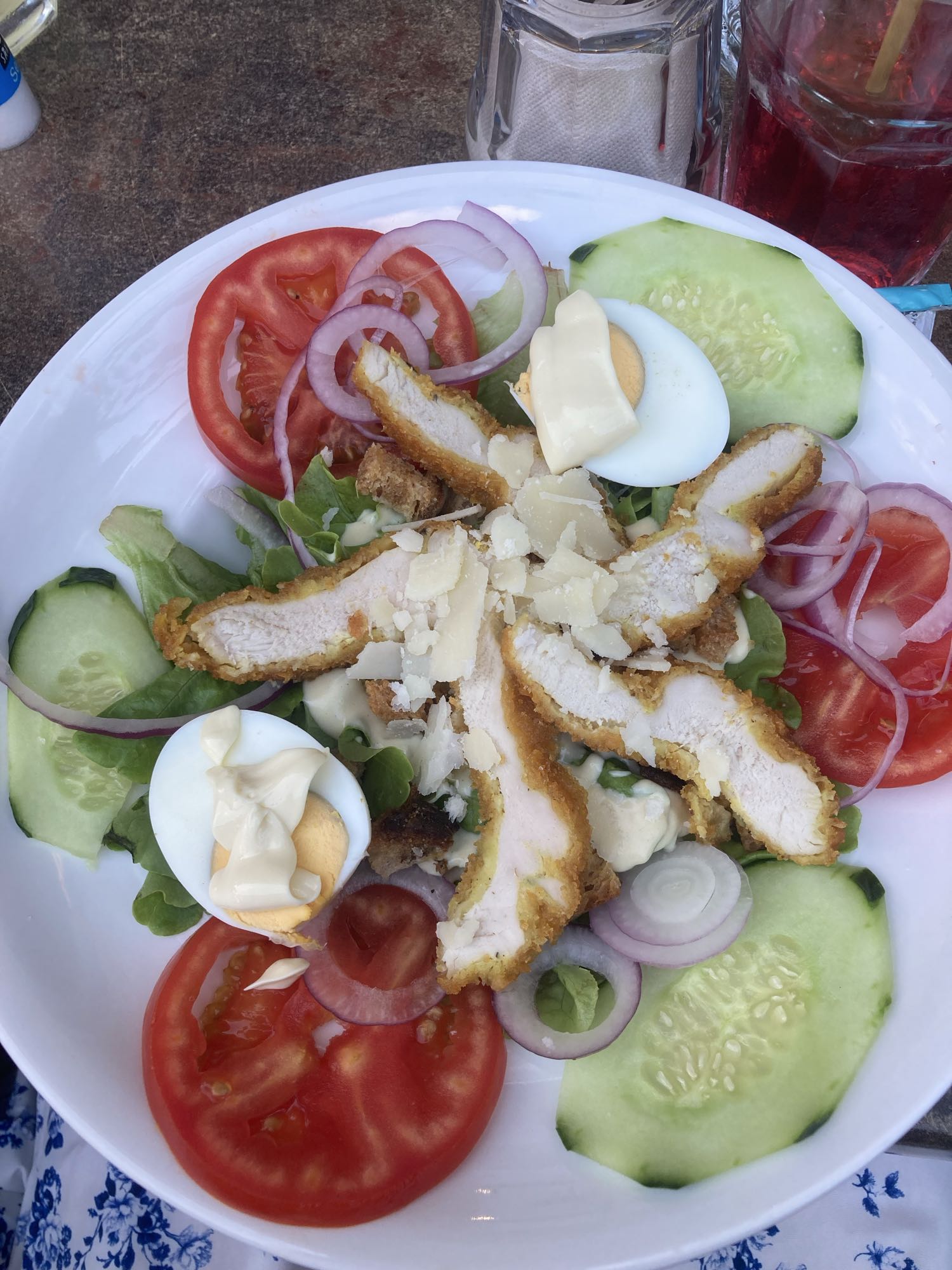 Salade César au poulet