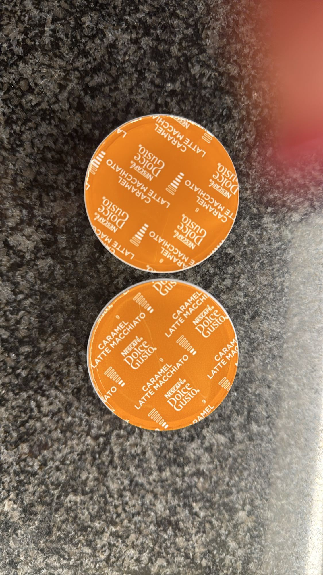 Caramel latte macchiato