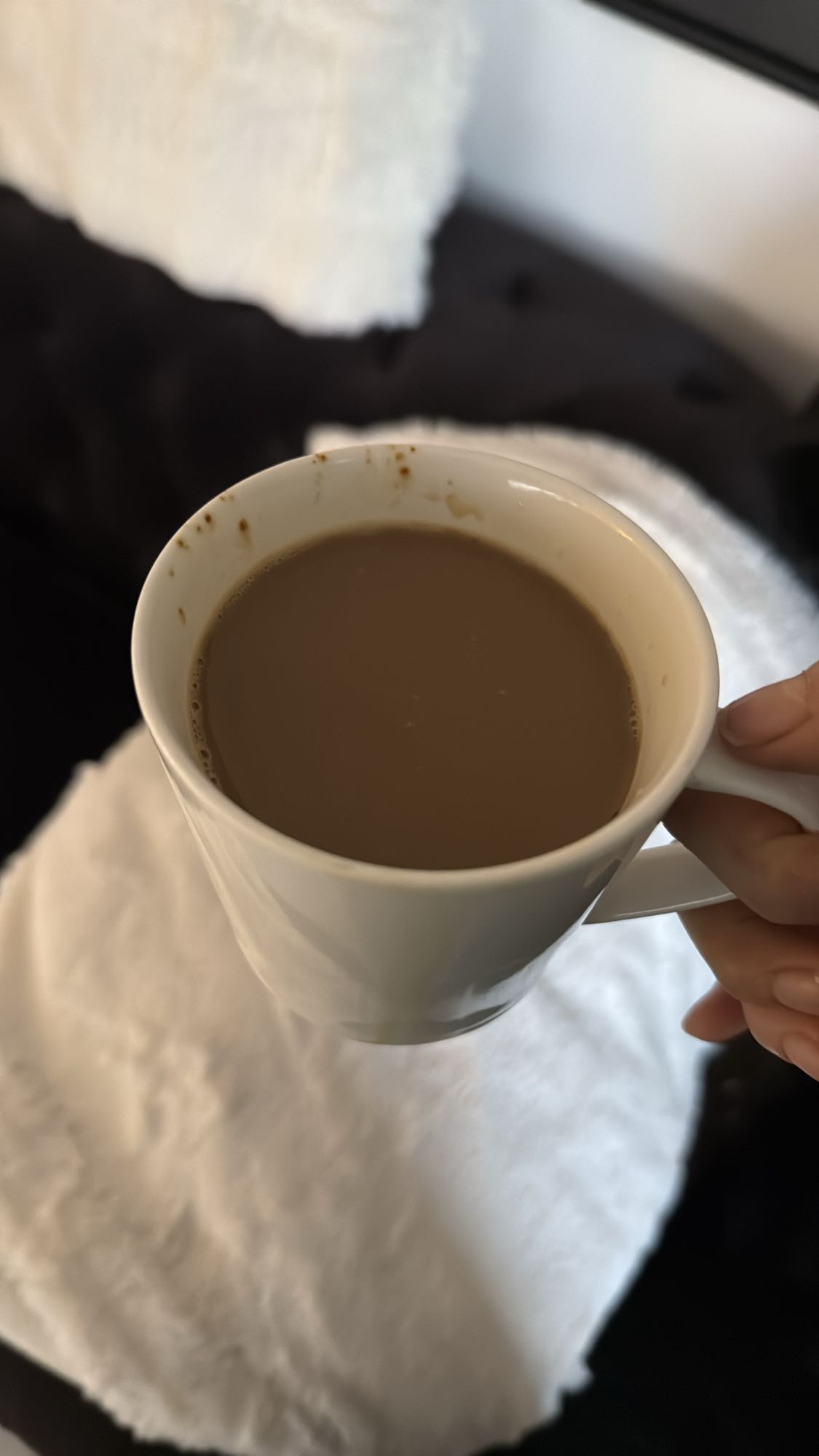 Kaffe med mjölk
