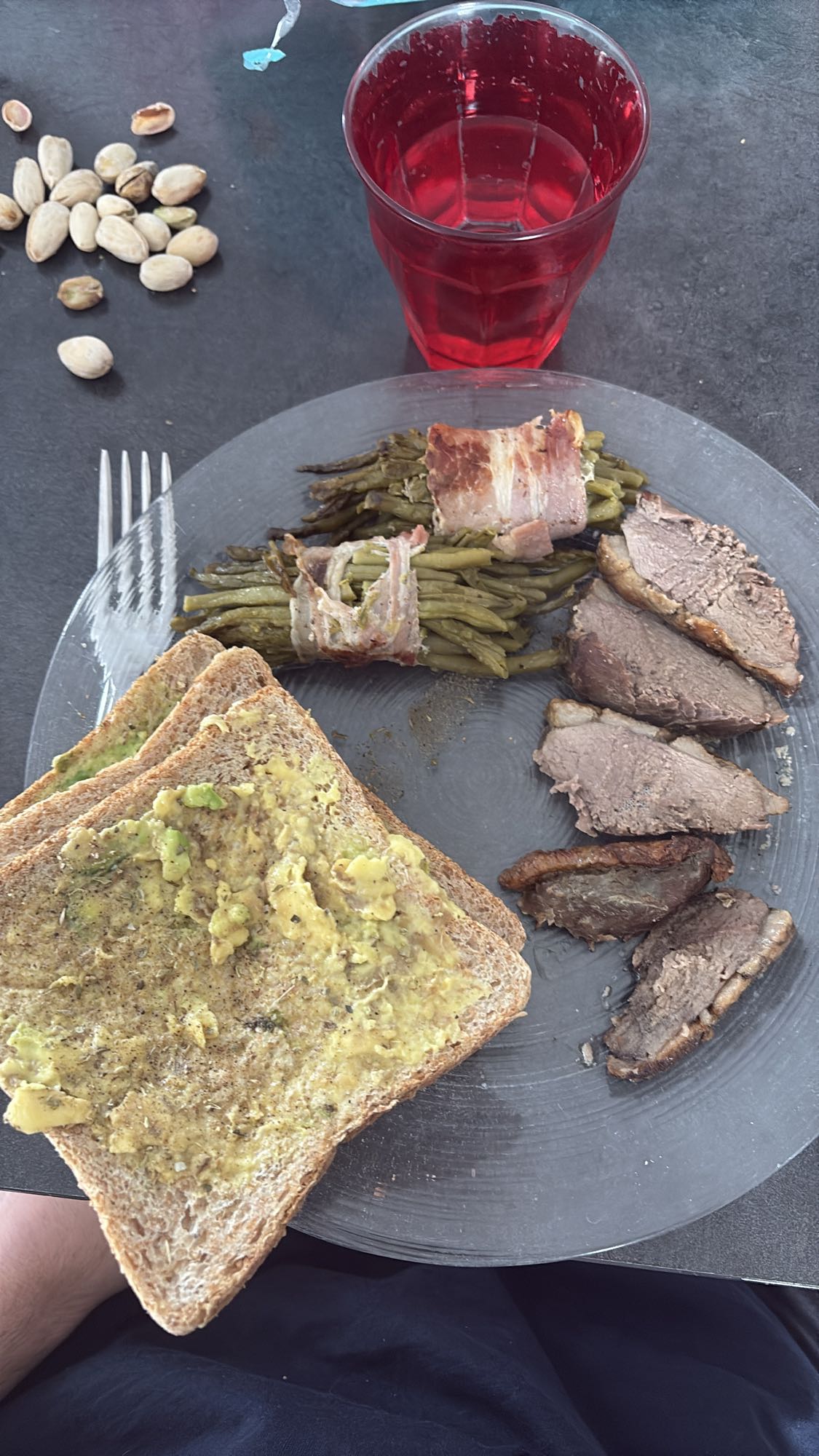 Avocado Toast & Beef Plate