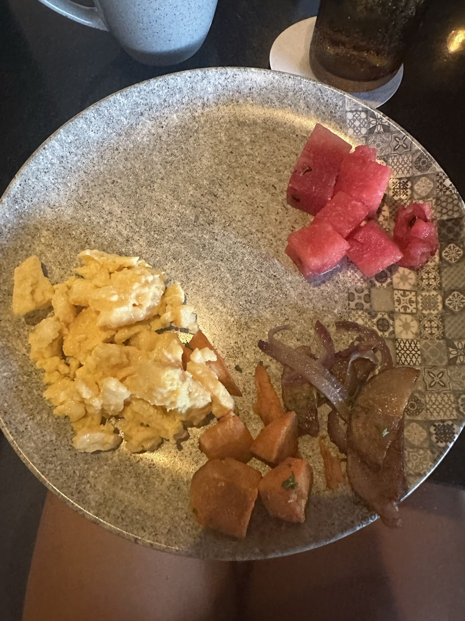 Desayuno variado sencillo