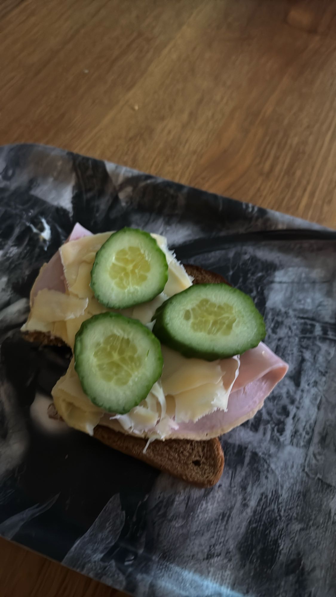 Smörgås med skinka