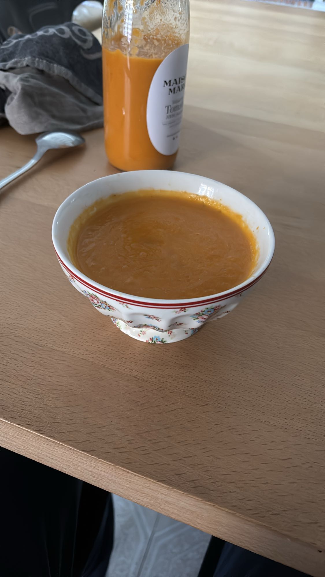 Soupe de carottes