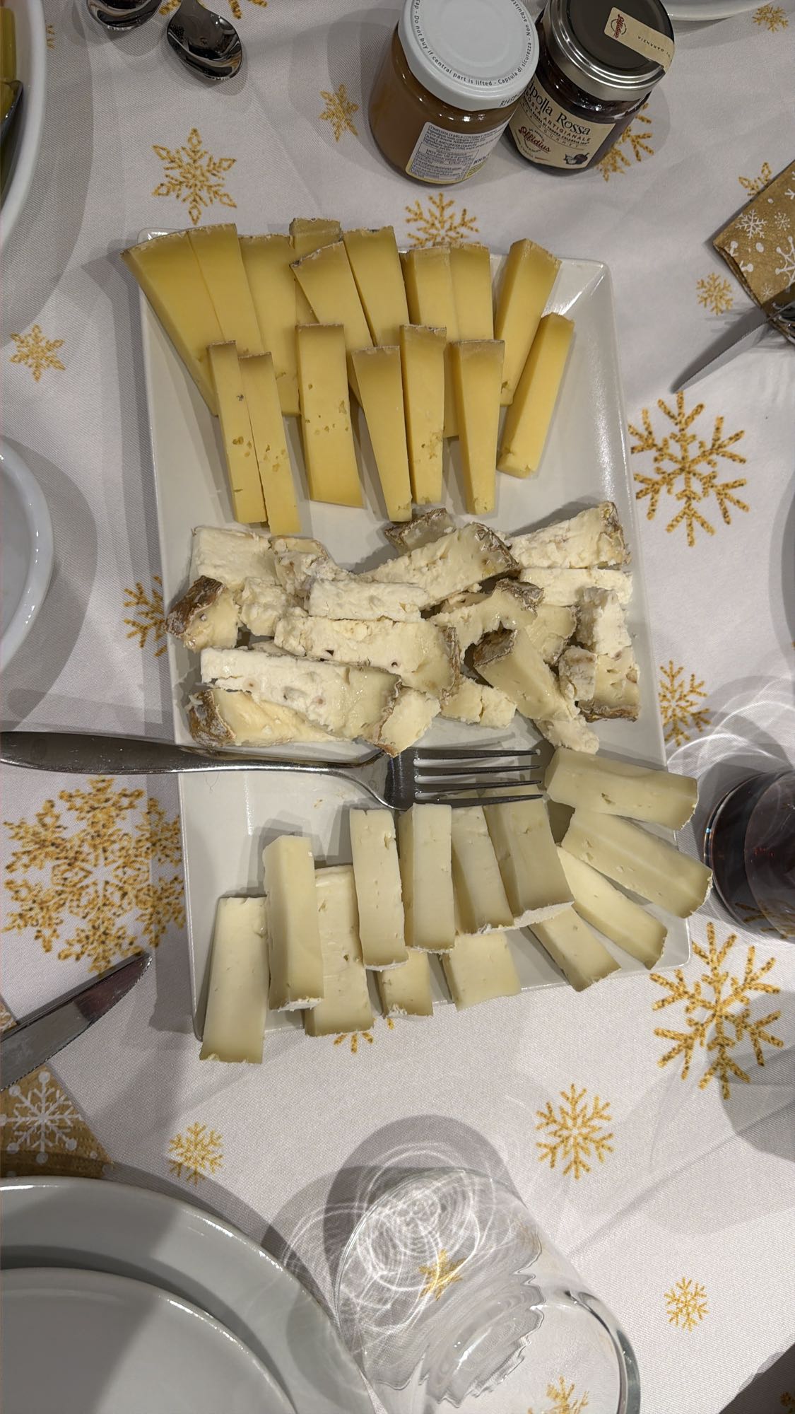 Piatto di formaggi misti