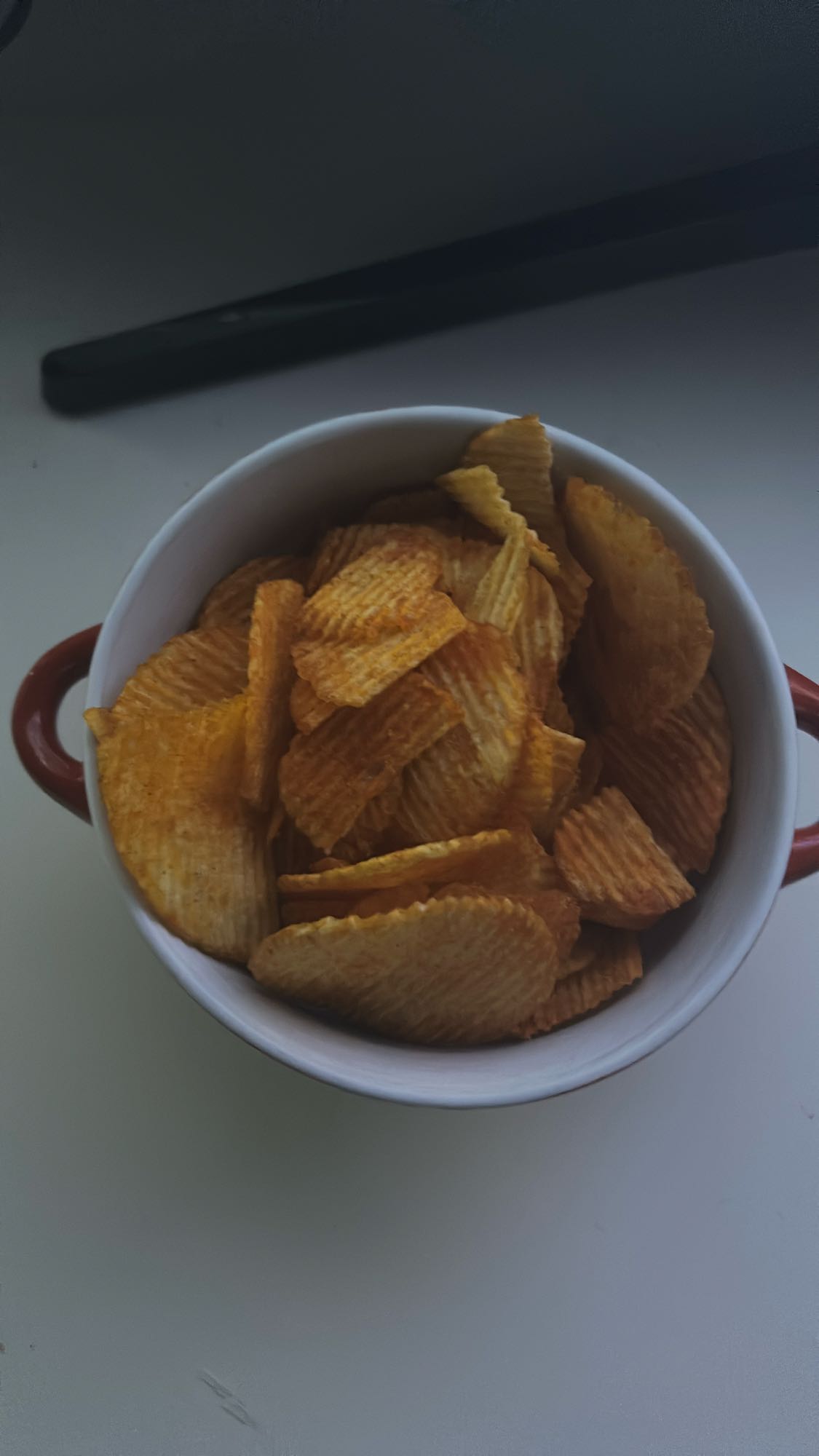 kom ribbelchips